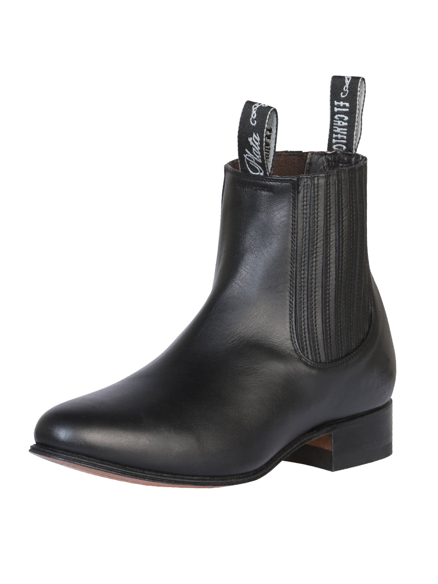 El Canelo Charro Ankle Boot – Atlas Black – Style 232