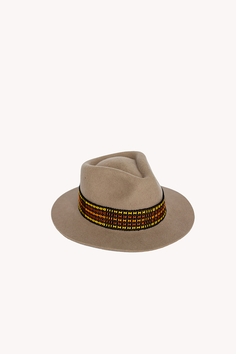 Sombrero Fedora Beige