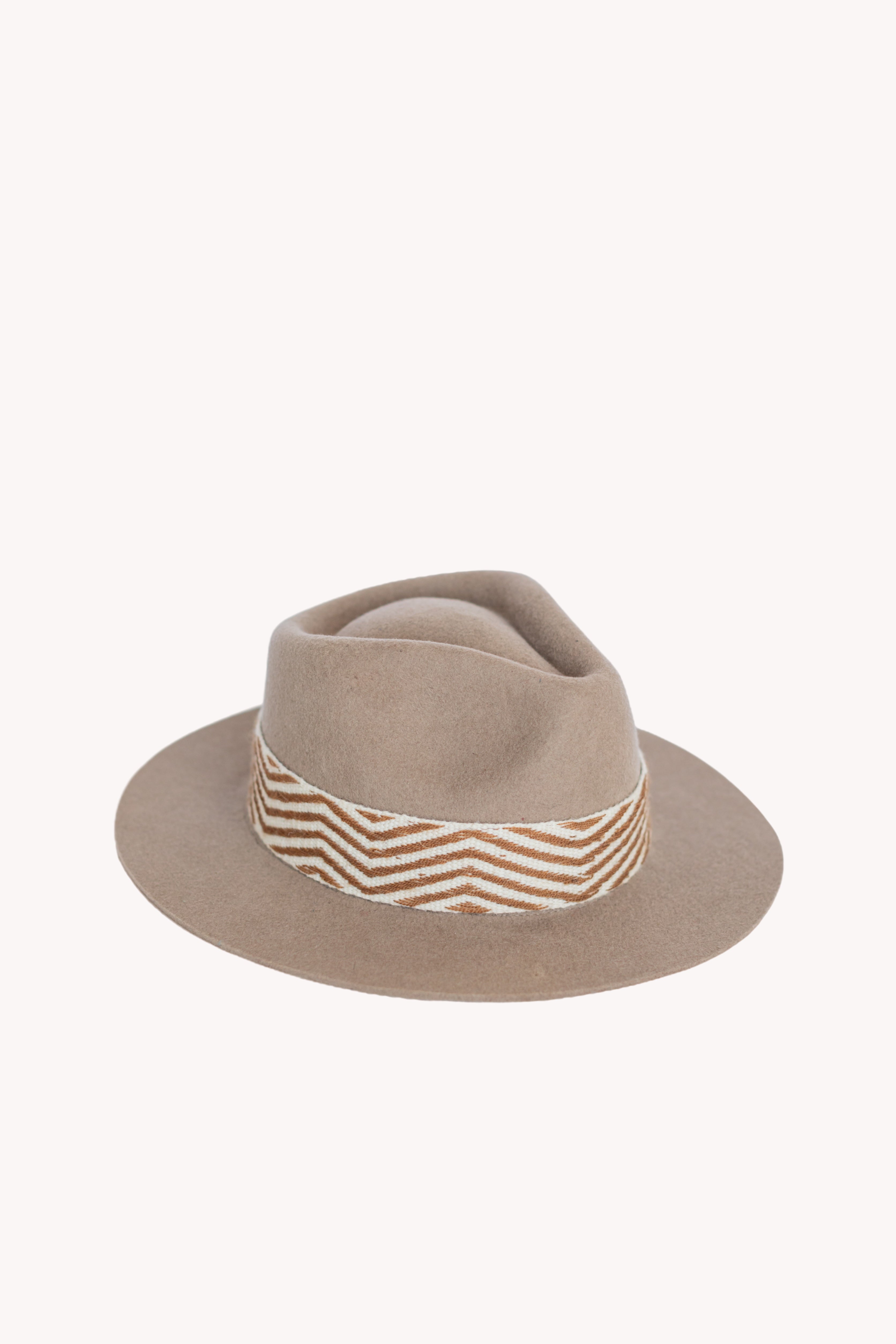 Sombrero Fedora Beige