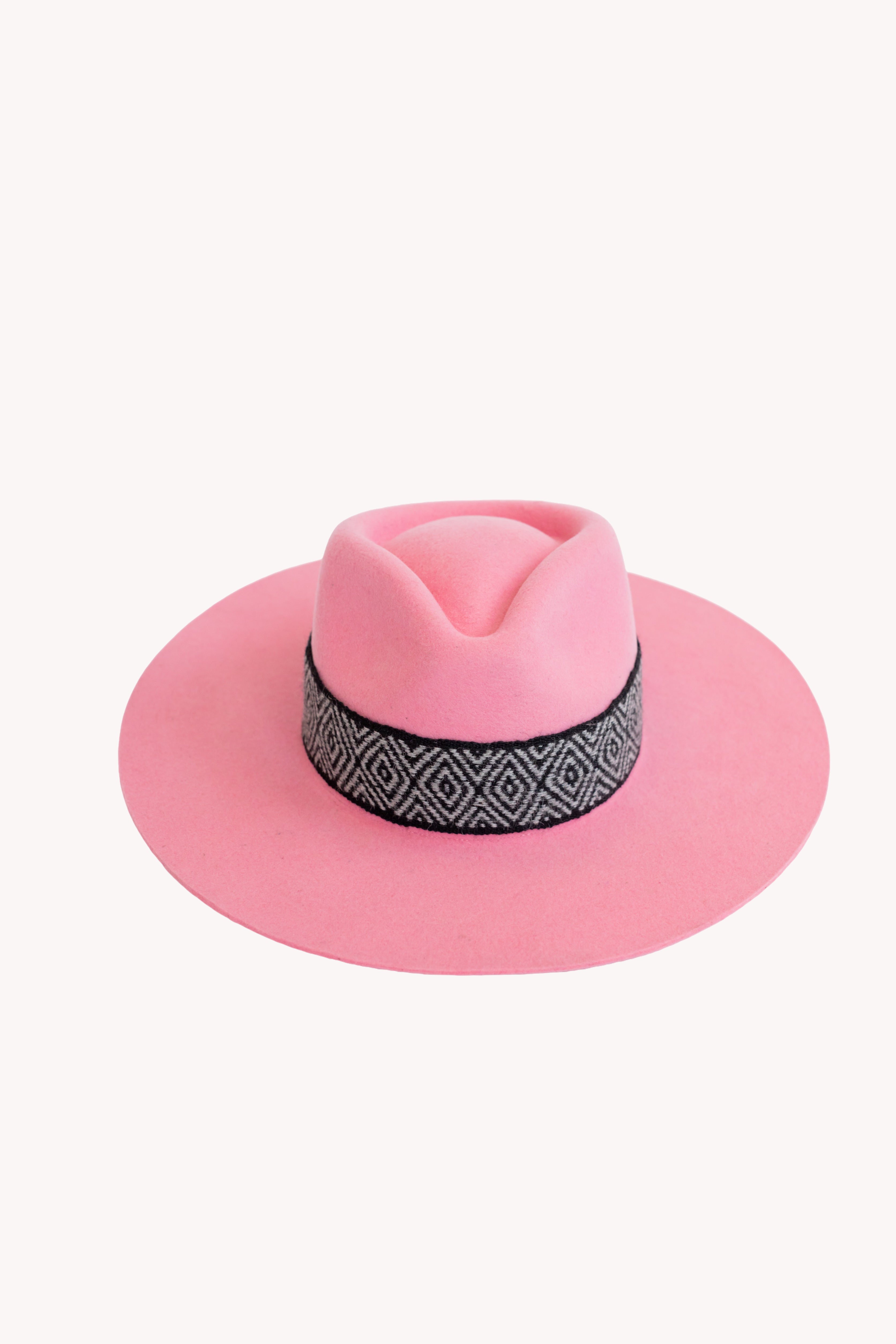Sombrero Vaquero Rosa Chicle