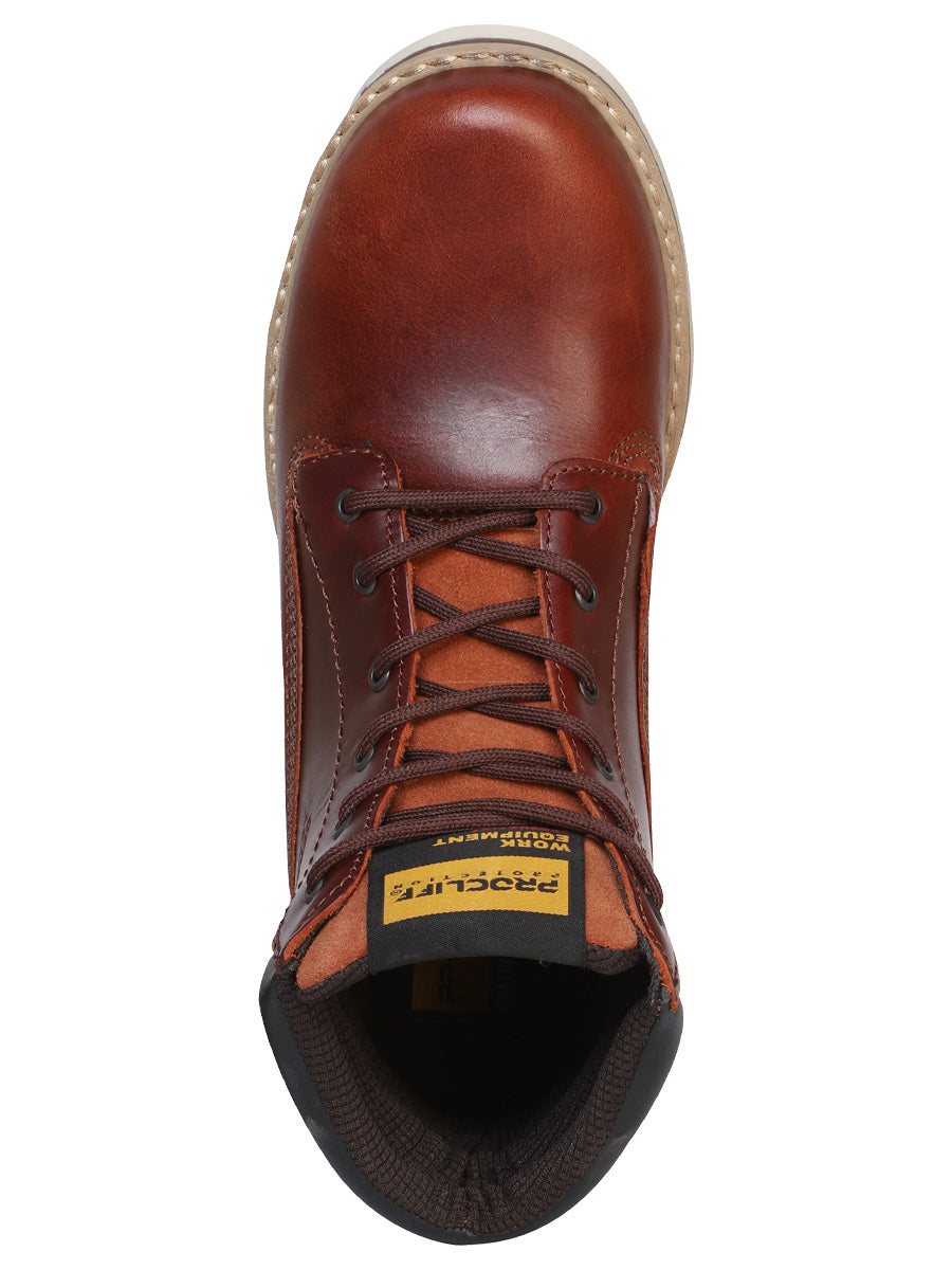 ProCliff Protection Women’s Lace-up Work Boot – Wine – Style 35201