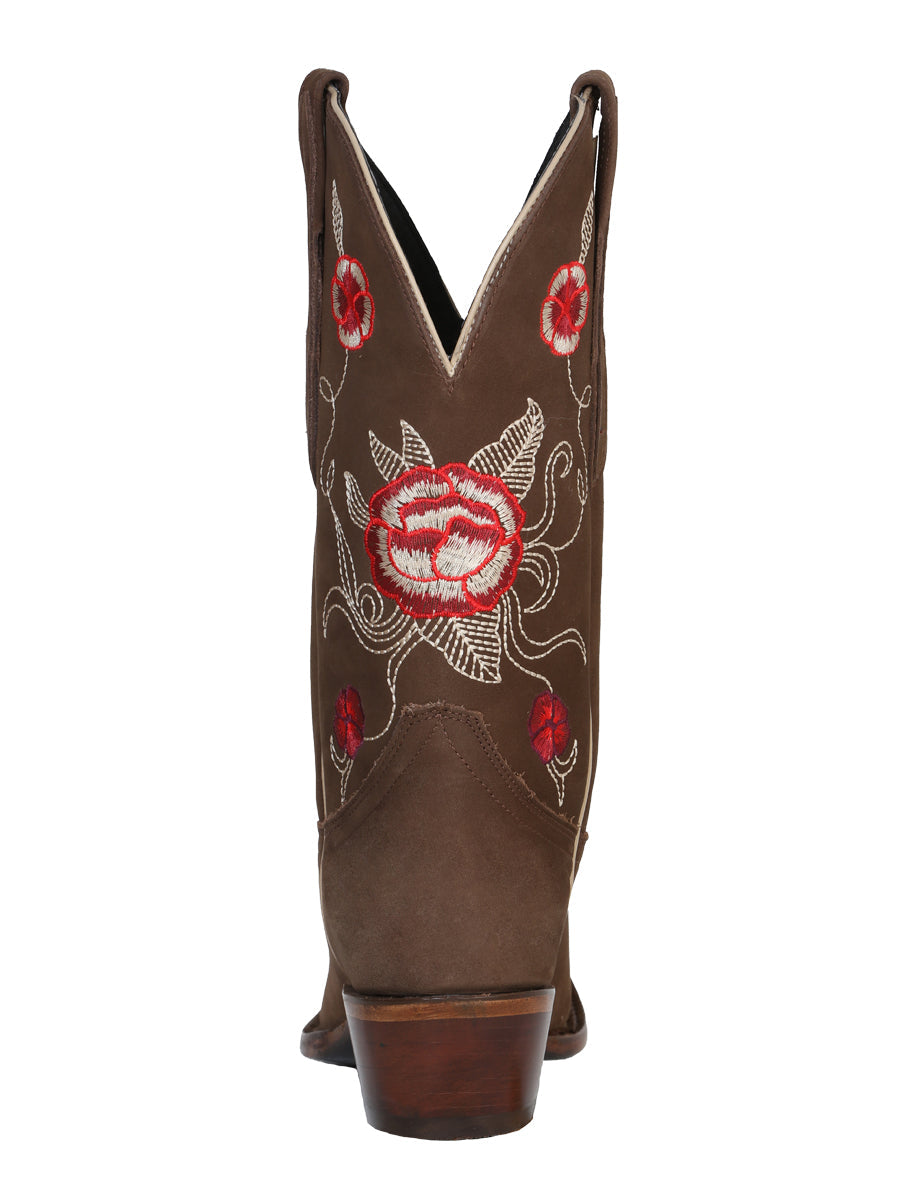 El General Rodeo Boot - Suede Camel 41784