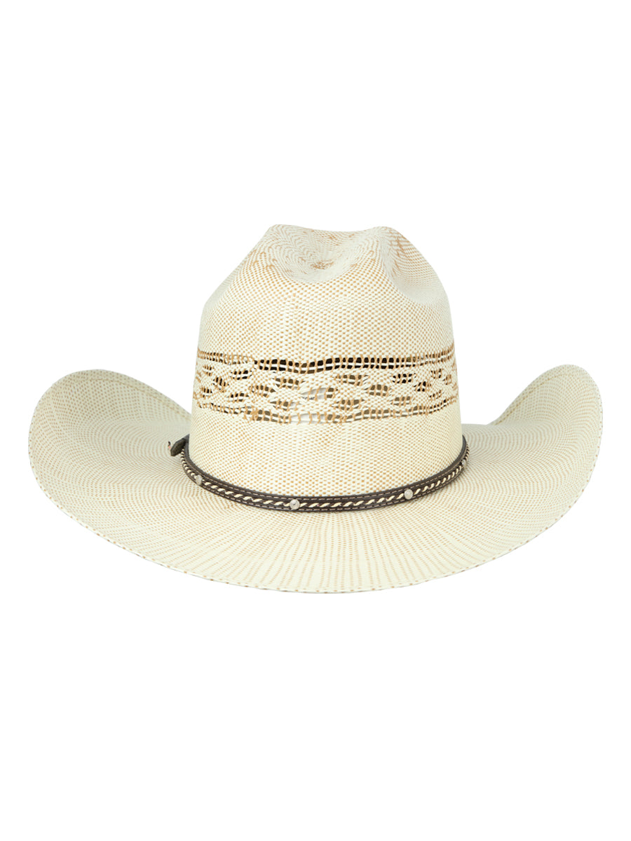Men’s El General 20X Bangora Western Hat Ringers Crown - Ivory/Brown 45880