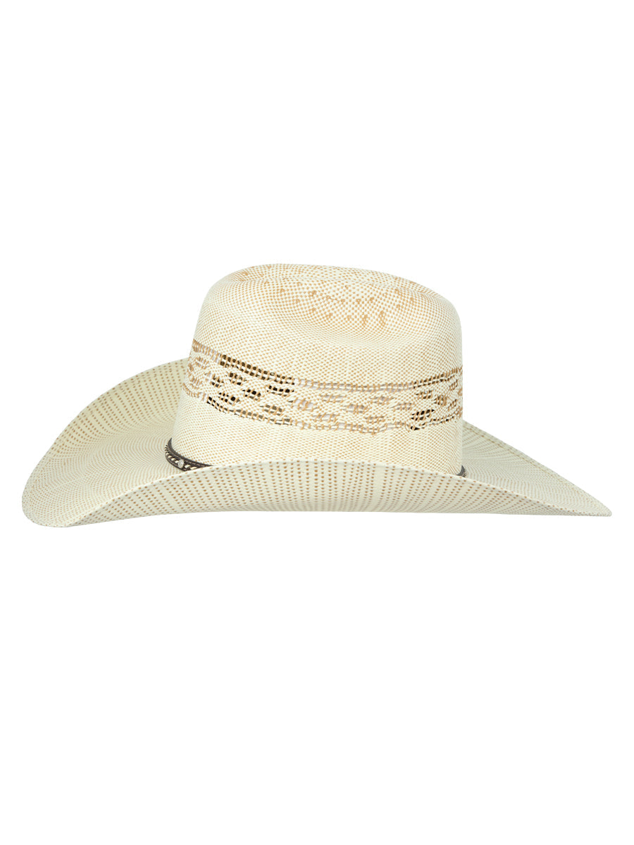 Men’s El General 20X Bangora Western Hat Ringers Crown - Ivory/Brown 45880