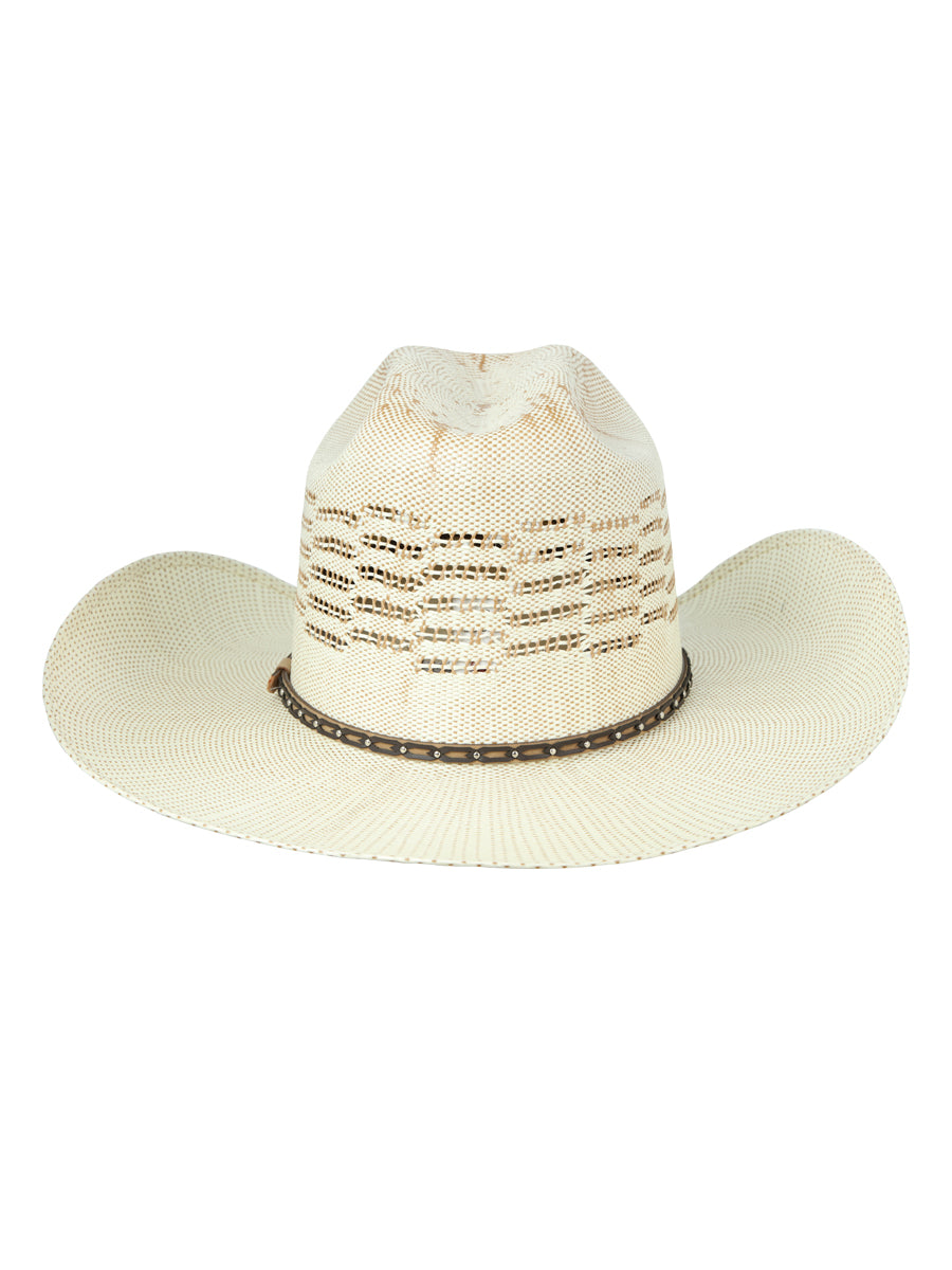Men’s El General 20X Bangora Western Hat Ringers Crown - Ivory/Tan 45881