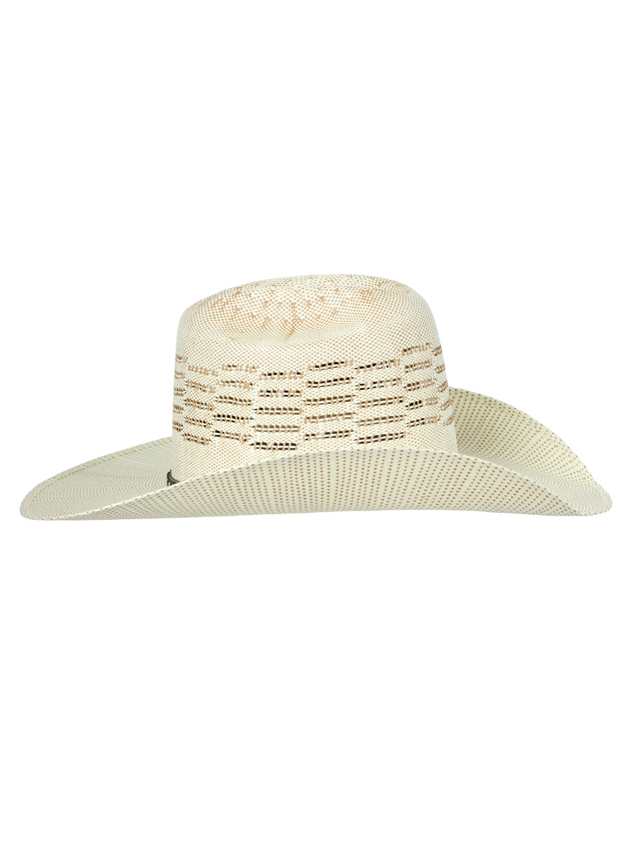 Men’s El General 20X Bangora Western Hat Ringers Crown - Ivory/Tan 45881