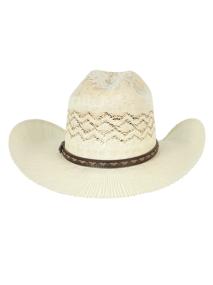 Men’s El General 20X Bangora Western Hat Ringers Crown - Ivory/Tan 45883