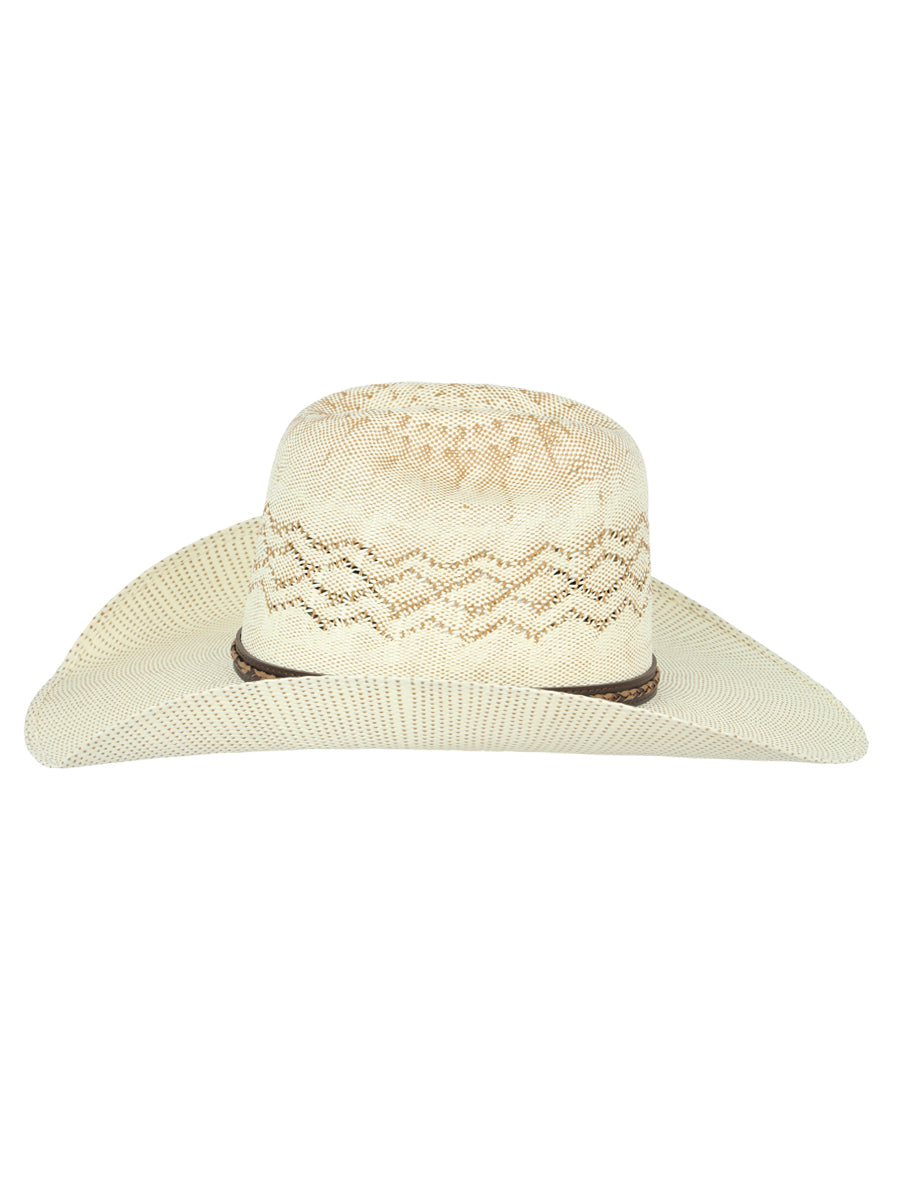 Men’s El General 20X Bangora Western Hat Ringers Crown - Ivory/Tan 45883