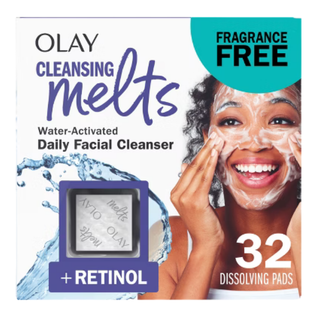 Olay Toallitas Limpiadoras sin Fragancia con Retinol para Uso Diario (32 unidades)