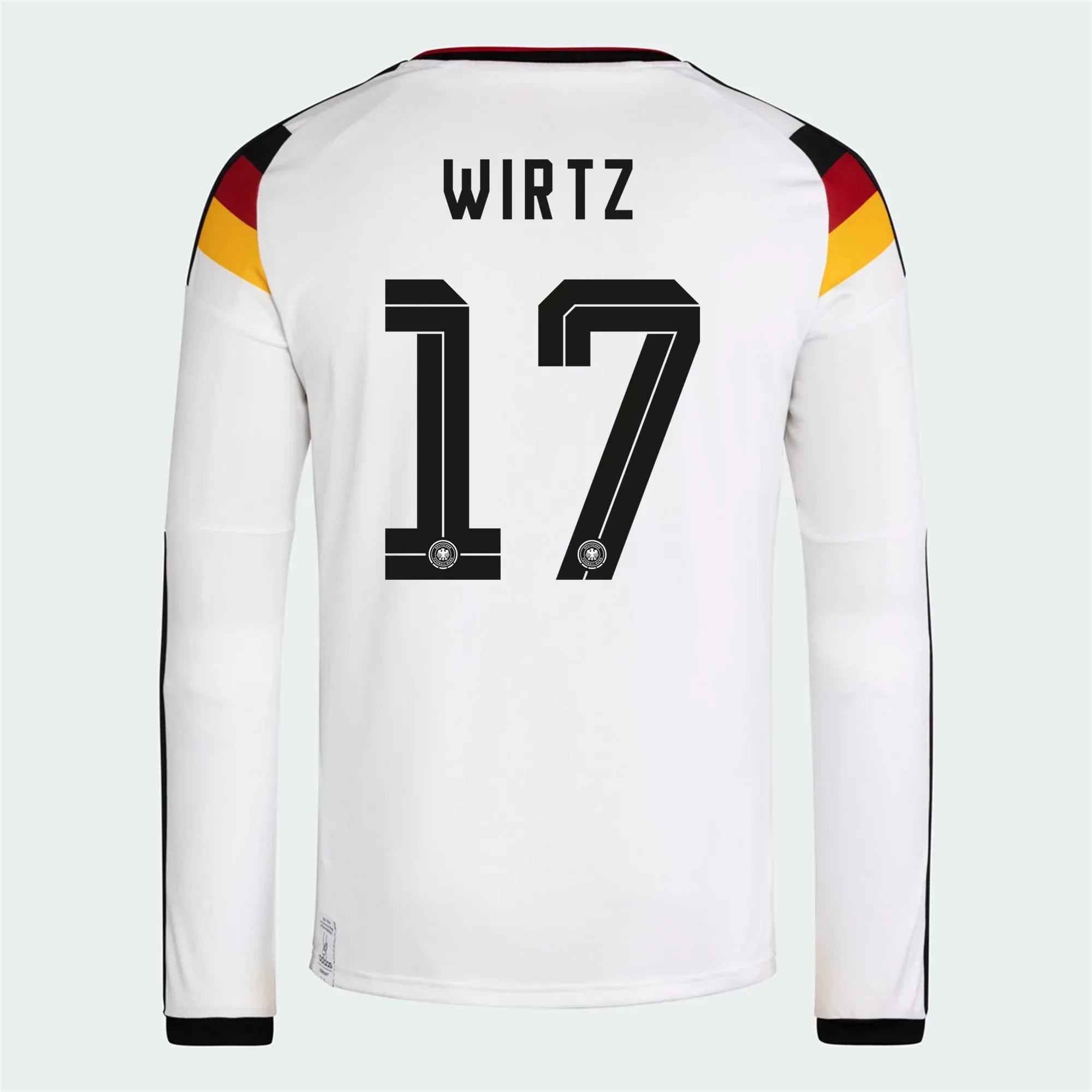 adidas 2026 Germany Men's Authentic Home Long-Sleeve Soccer Jersey