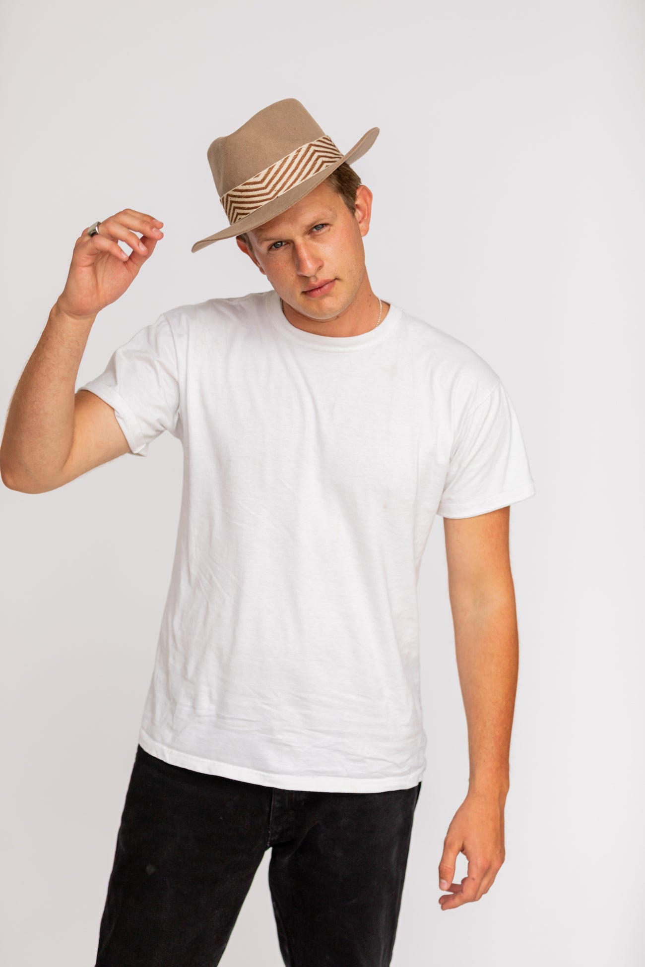 Sombrero Fedora Beige