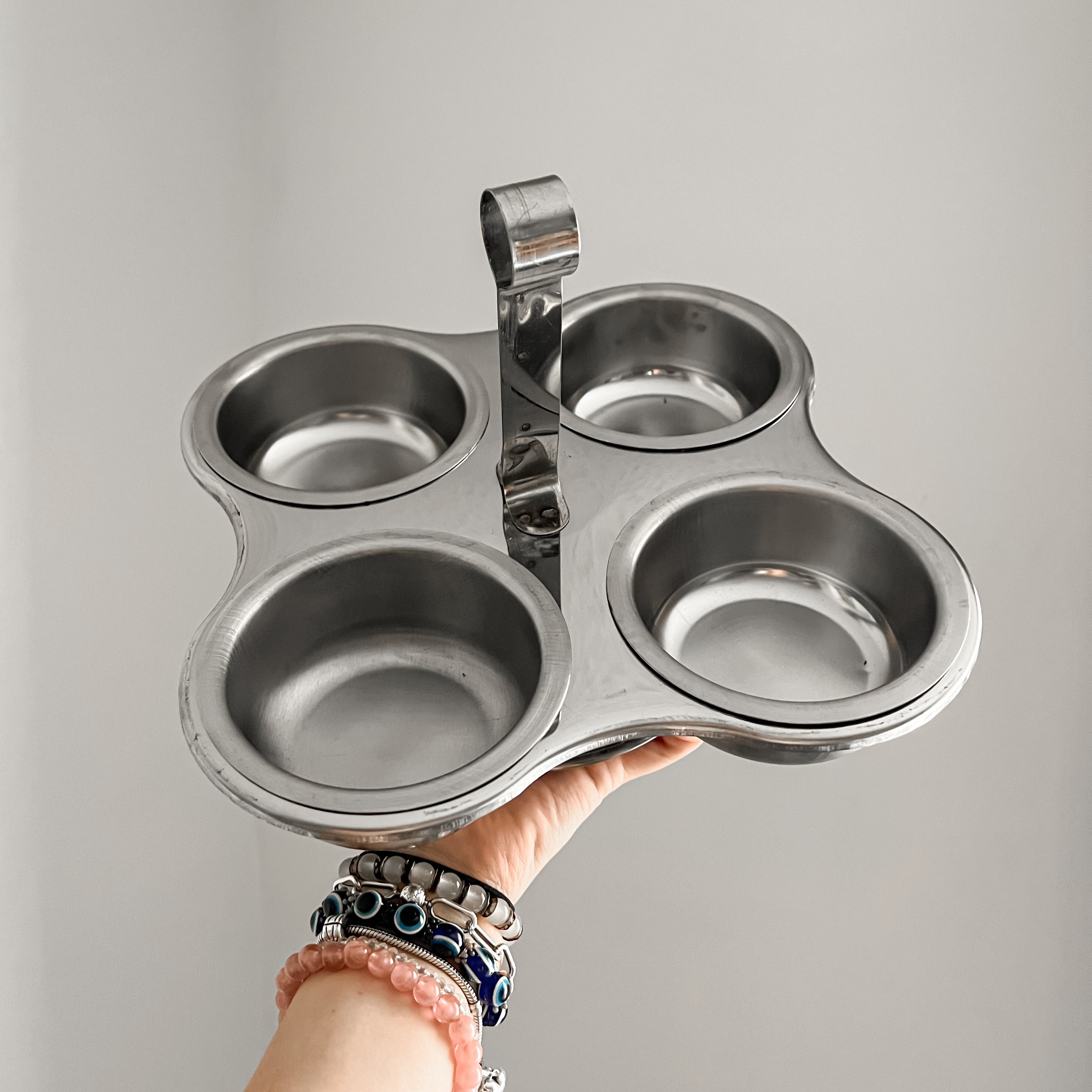 Quadruple Stainless Steel Saucepan