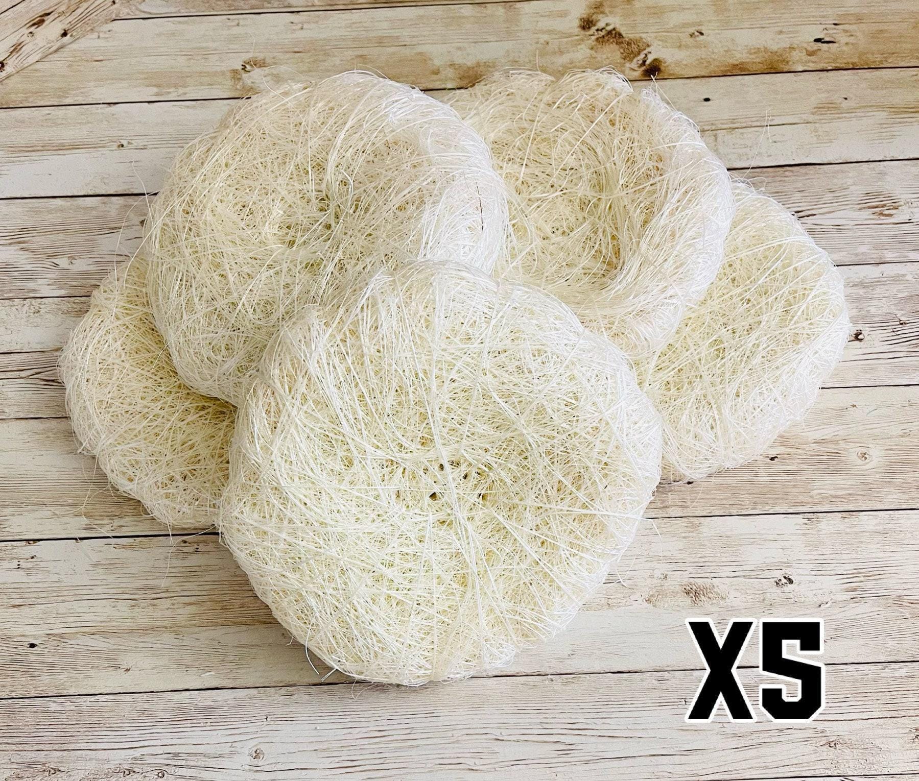 Estropajo De Ixtle Mexicano Ixtle Scourer Body Scrub 100% Natural Fibers