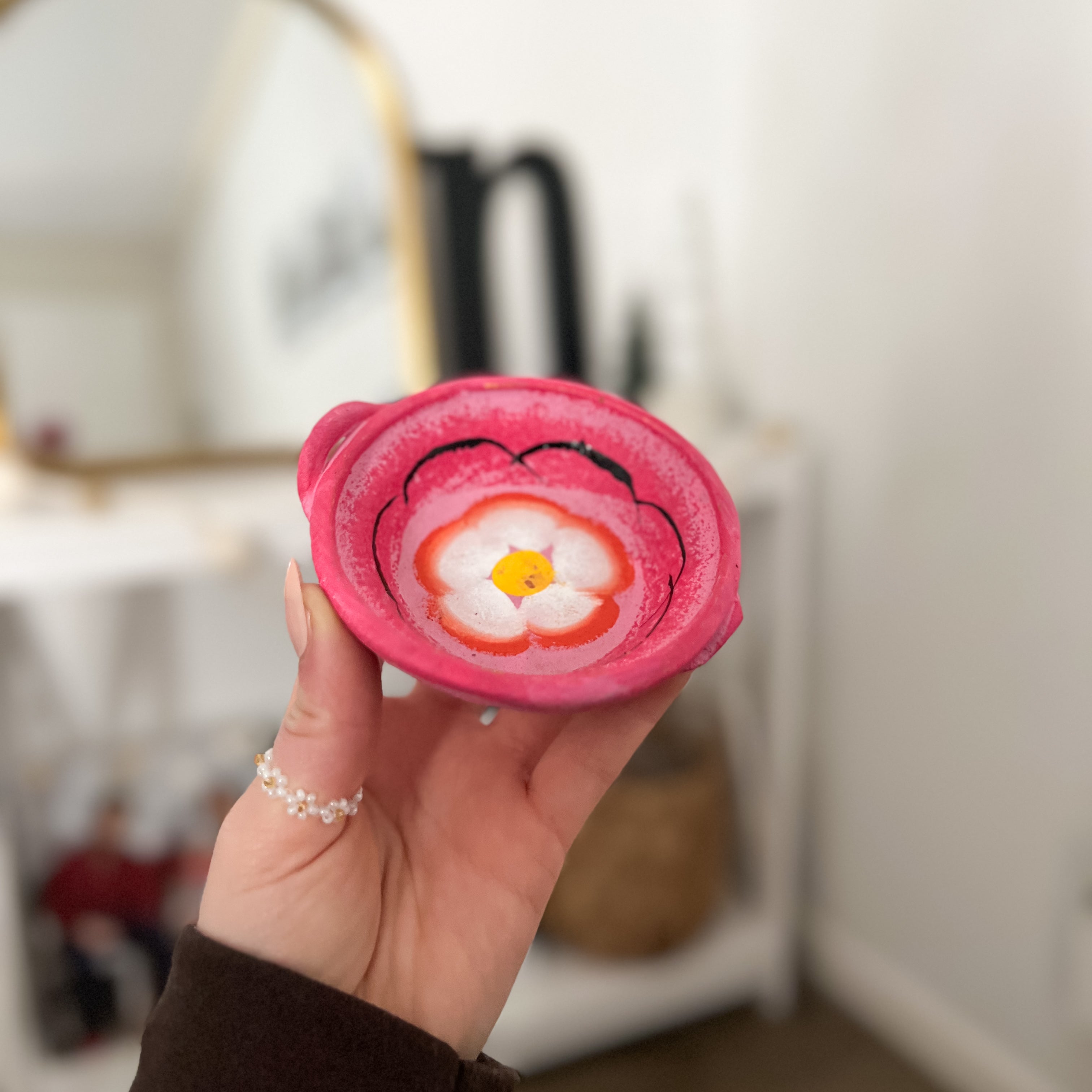 Mini Plato Barro Brillante