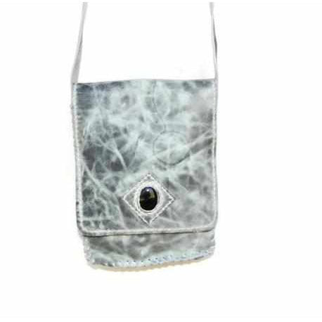Bolso de cuero Guru gris - Guatemala