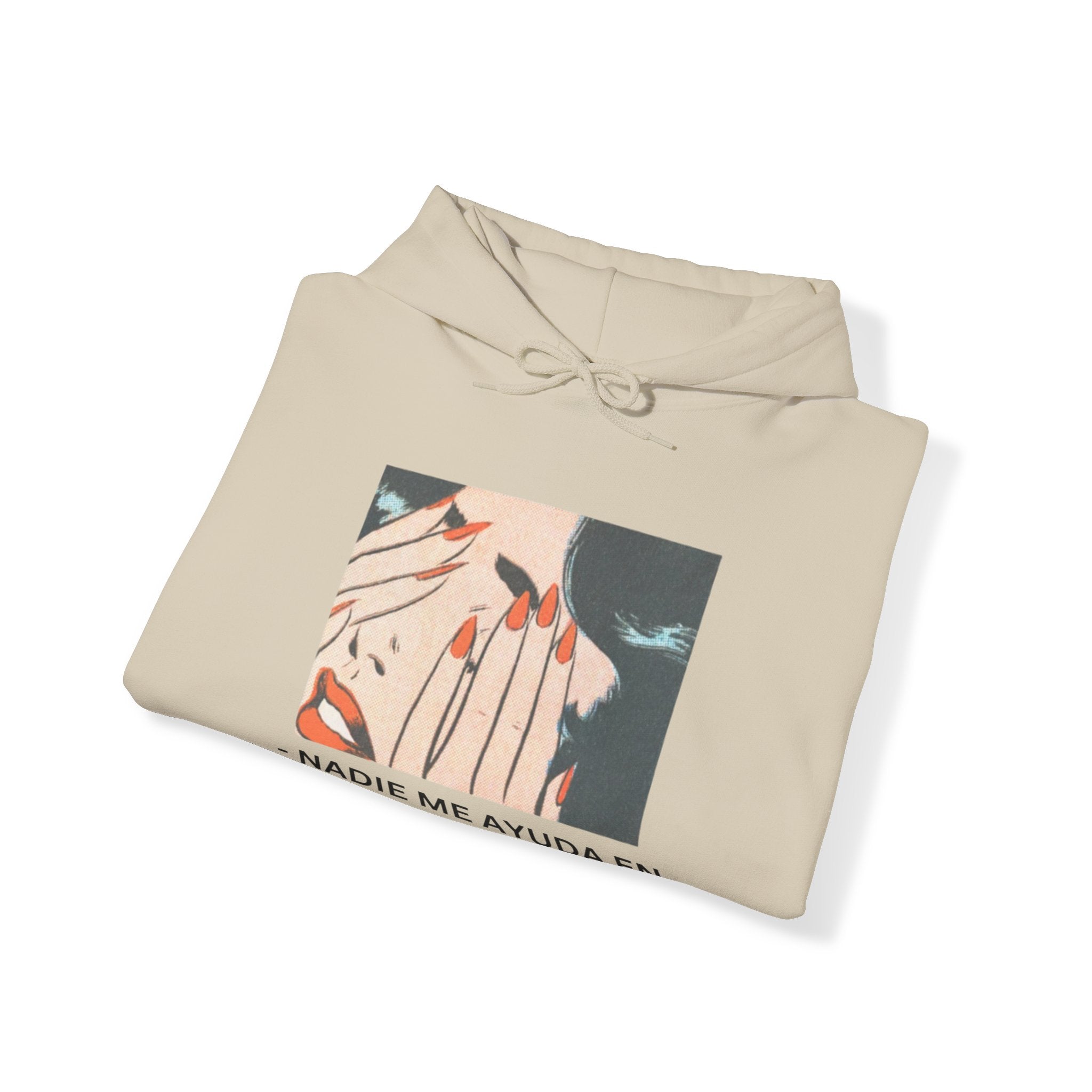 Telenovela Nadie Me Ayuda En Esta Casa Cries in Spanish Hoodie | Comfy Heavy Cotton | 5 Colors
