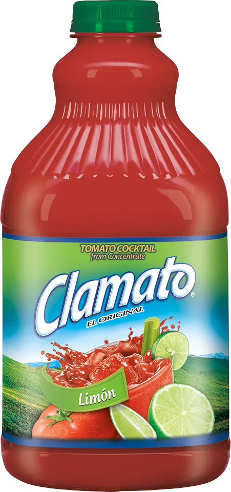 Clamato Cóctel de Tomate Limón 64 oz