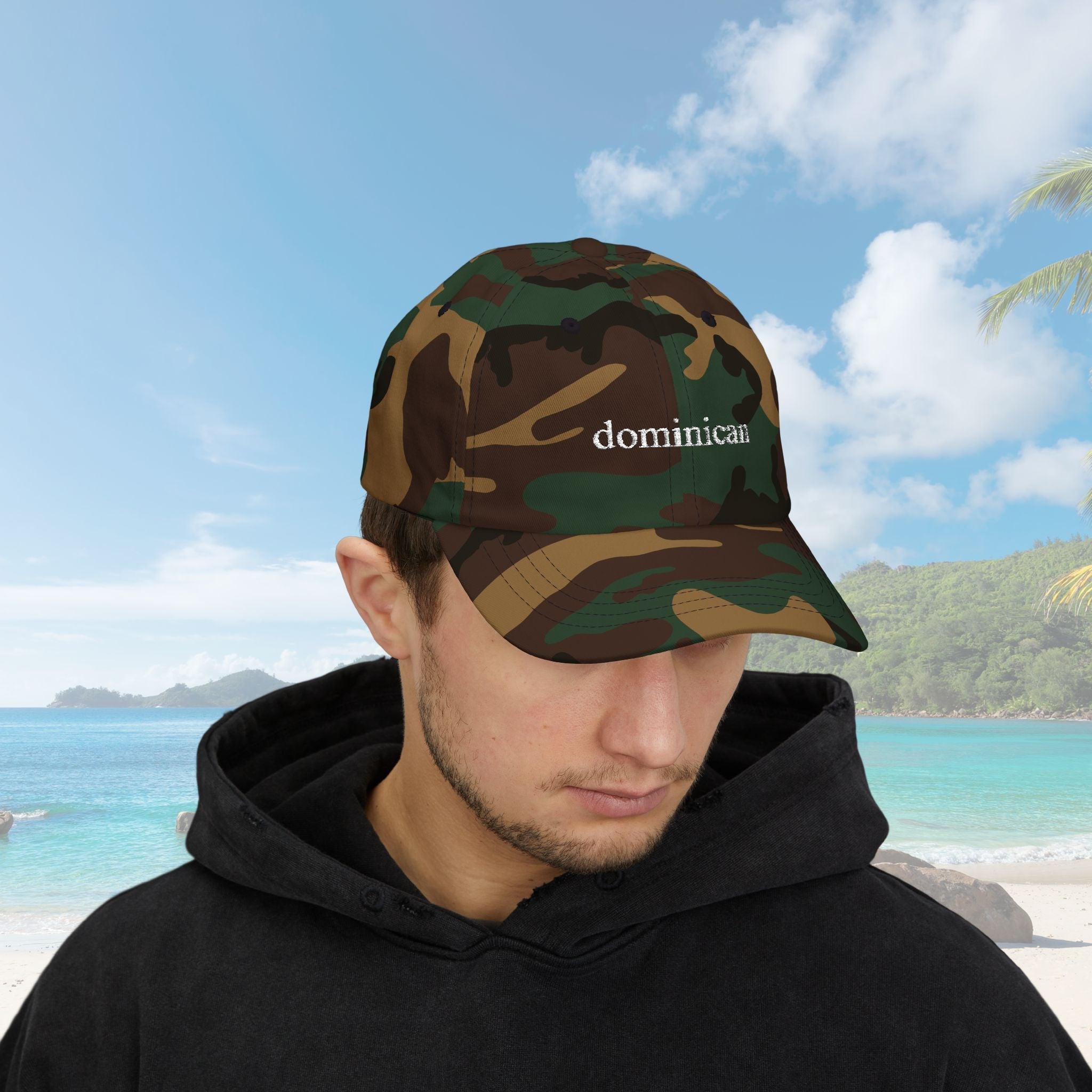 Dominican Embroidered Dad Hat