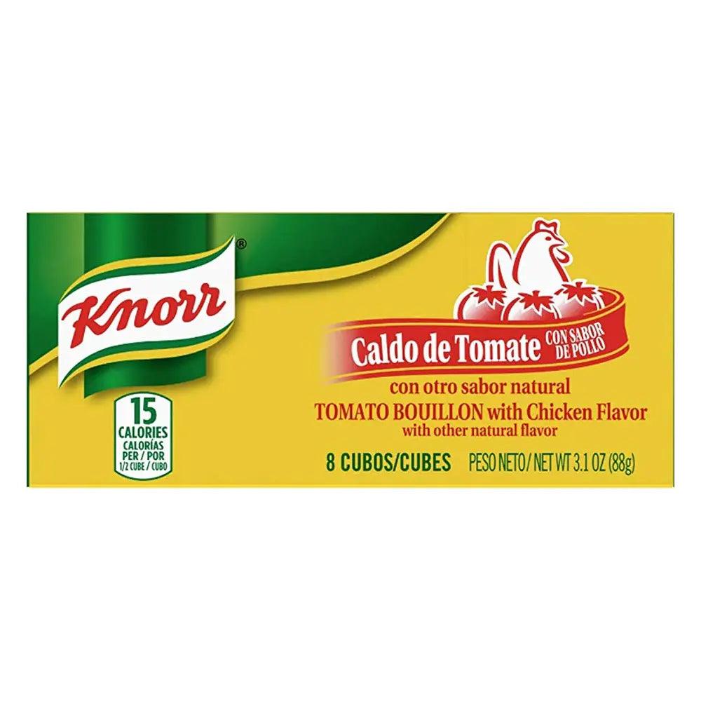 Knorr Cubos Caldo de Tomate y Pollo 8 unidades