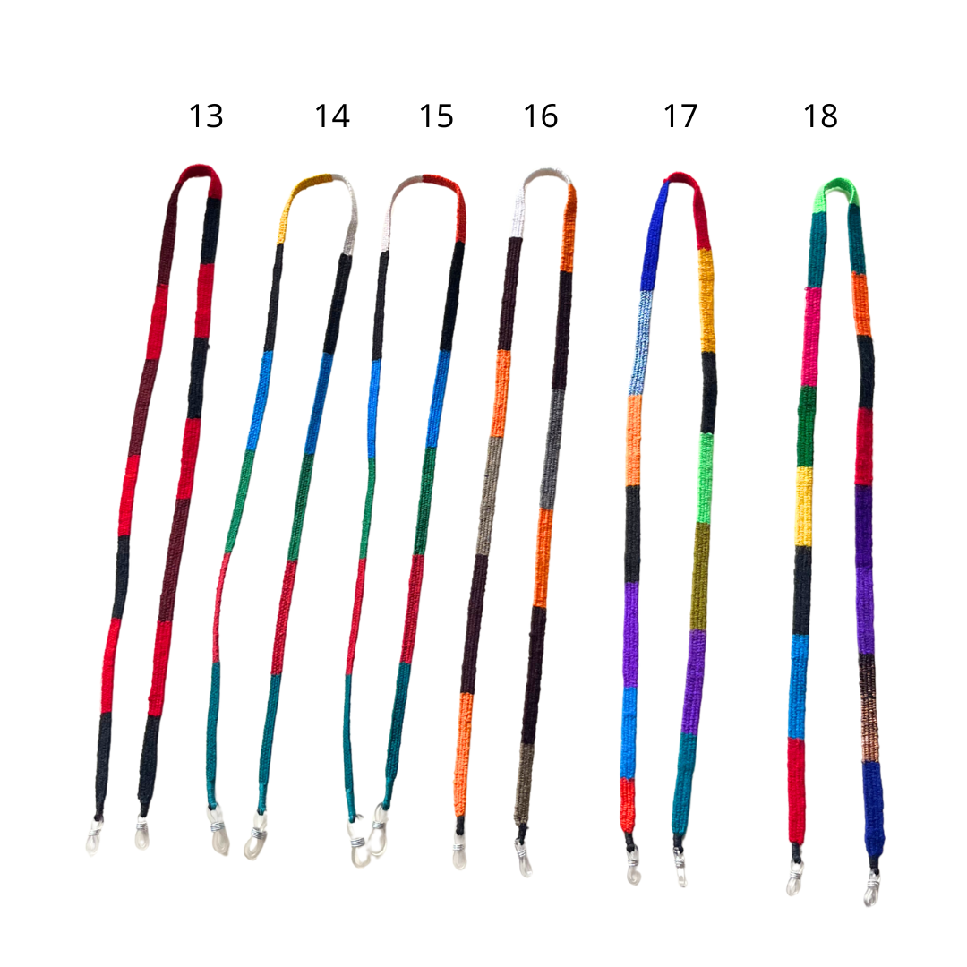 Pick Color! Guatemalan Artisan Woven Eyeglass Holders - Guatemala