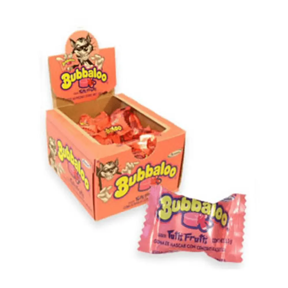 Adams Chicle Bubbaloo Fresa 47 unidades