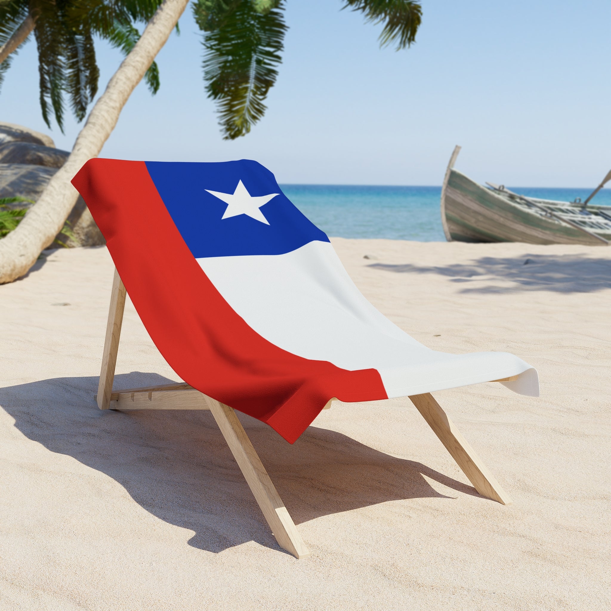 CHILE Flag Beach Towel | Quality & Long Lasting - Larger or Smaller | Chilean Pride | Gift for Chileans