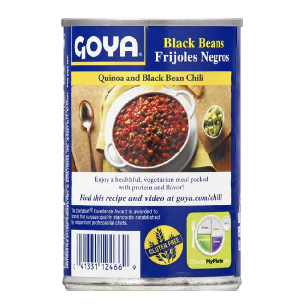 Goya Frijoles Negros Enteros 15.5 oz