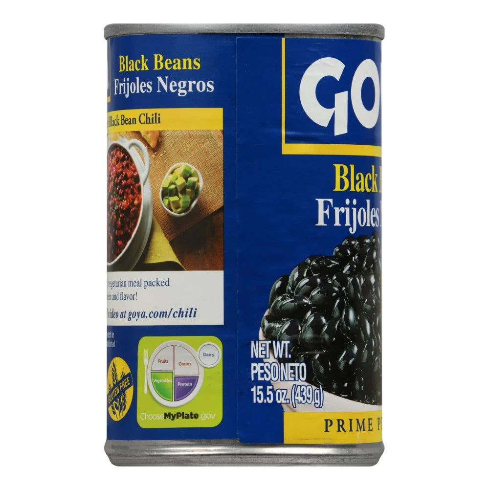 Goya Frijoles Negros Enteros 15.5 oz