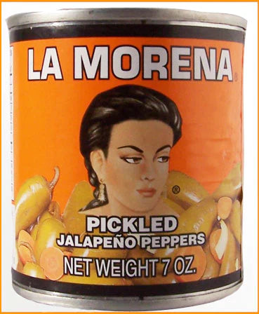 La Morena Jalapeños enteros 7 oz