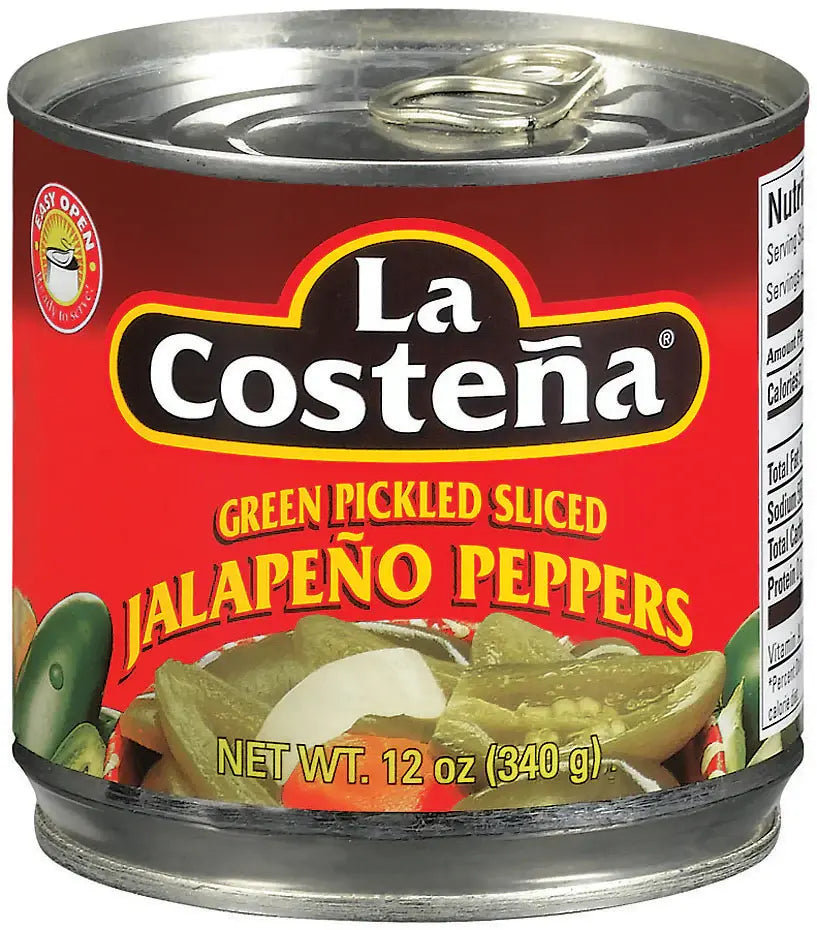 Jalapeños en rodajas La Costeña 340 g
