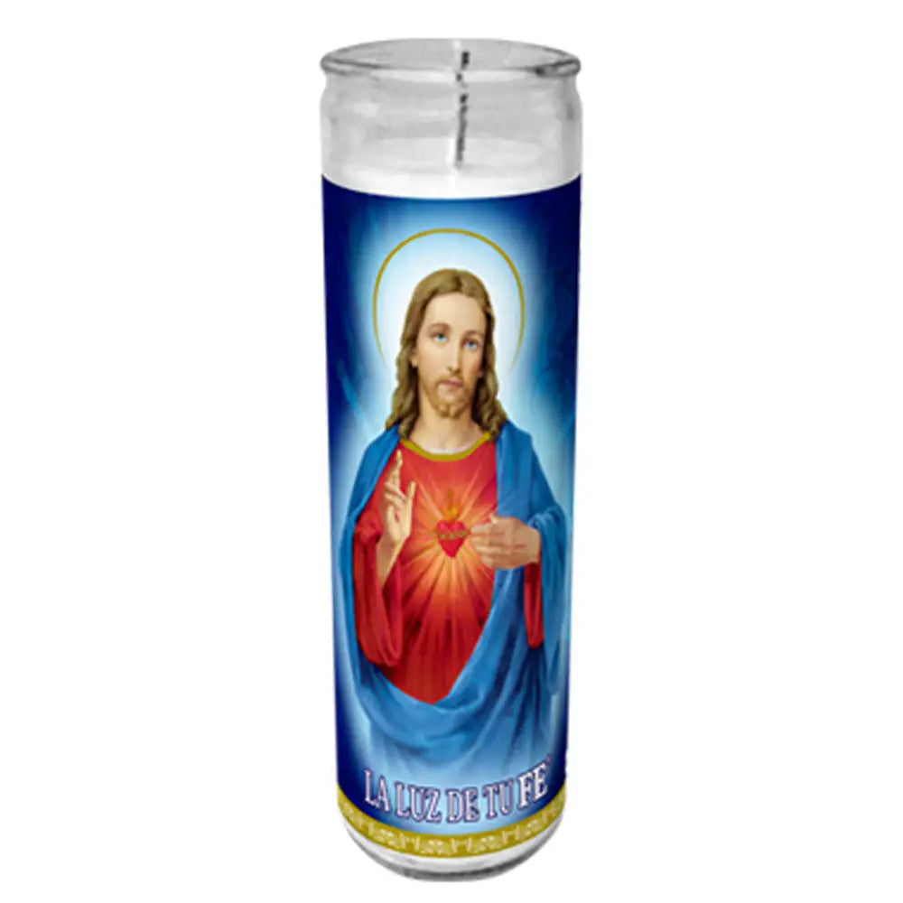 Sagrado Corazón de Jesús Vela Roja alta