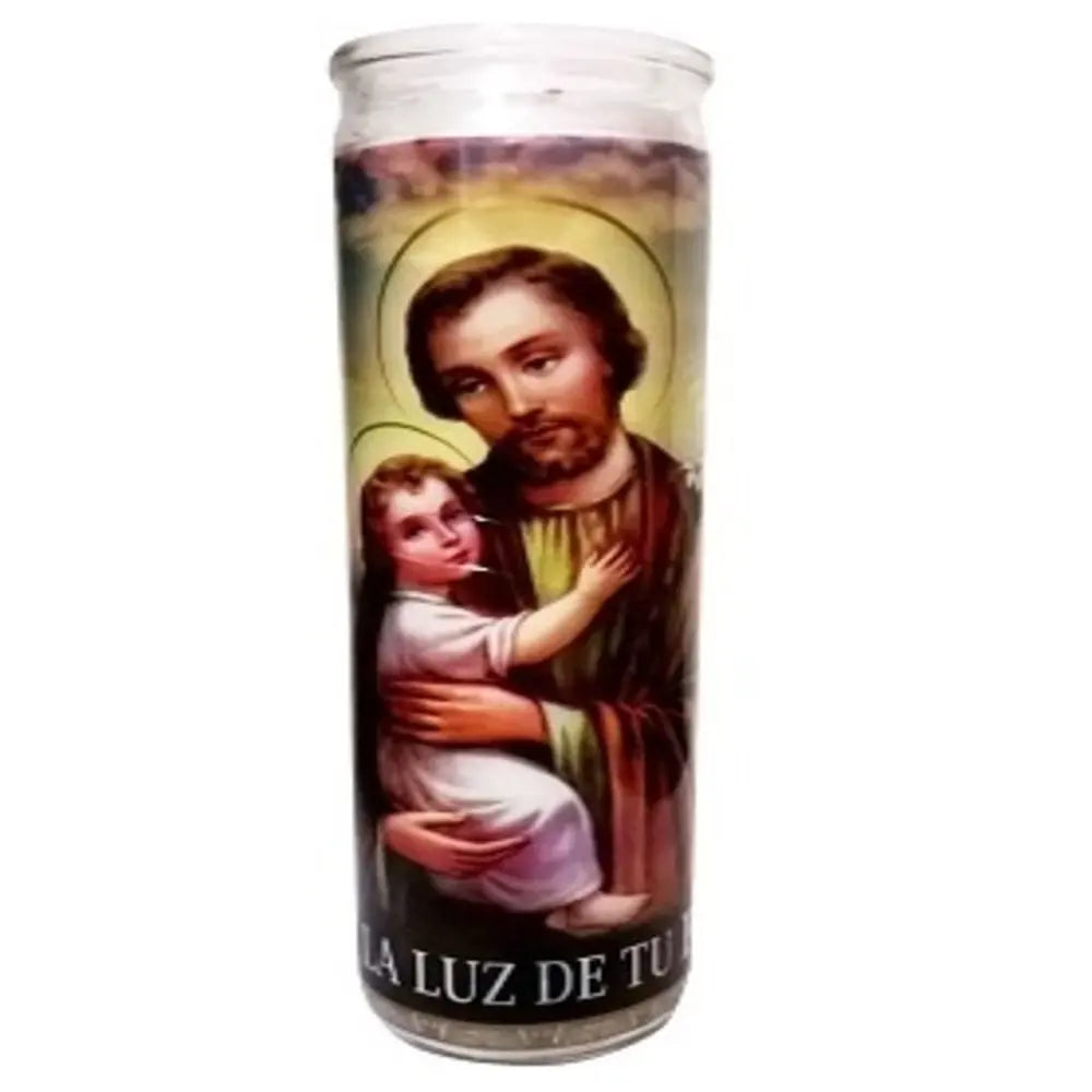 Vela blanca alta de San José