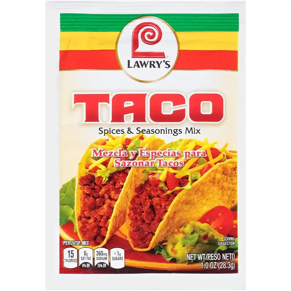 Condimento para Tacos Lawry's 1 oz