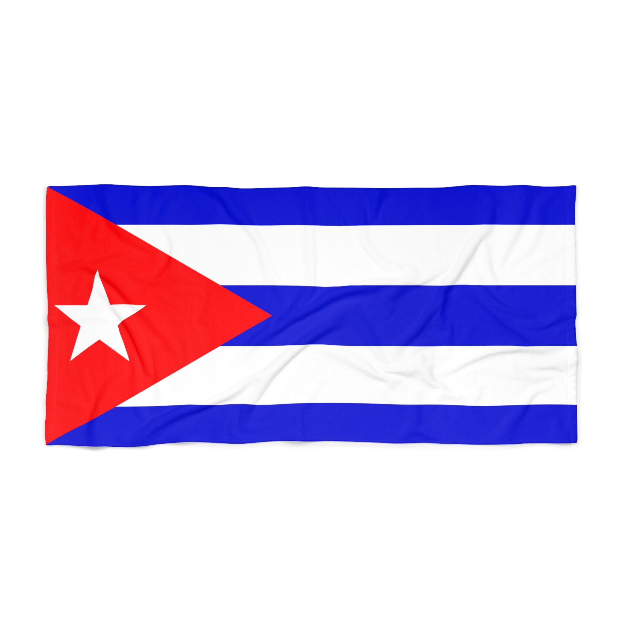 Cuba Flag Beach Towel | Quality & Long Lasting - 2 Sizes | Cuban Pride | Gift for Cubanos