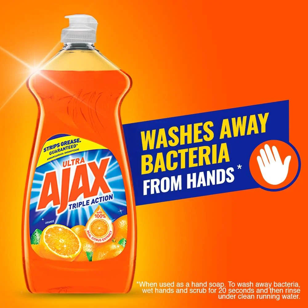 Lavavajillas Líquido Ajax Naranja 28 oz
