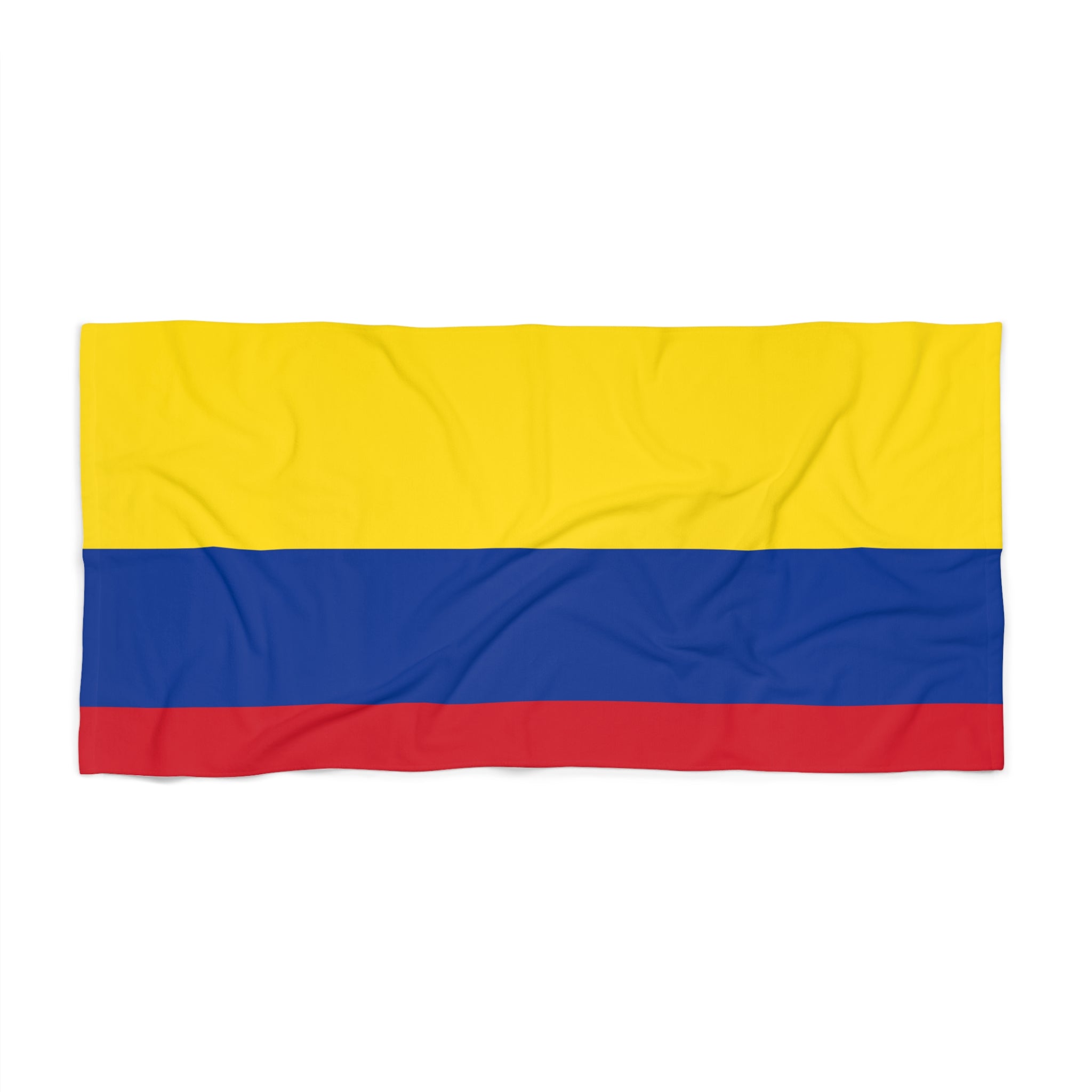 COLOMBIA Flag Beach Towel | Quality & Long Lasting - 2 Sizes | Colombian Pride | Gift for Colombianos