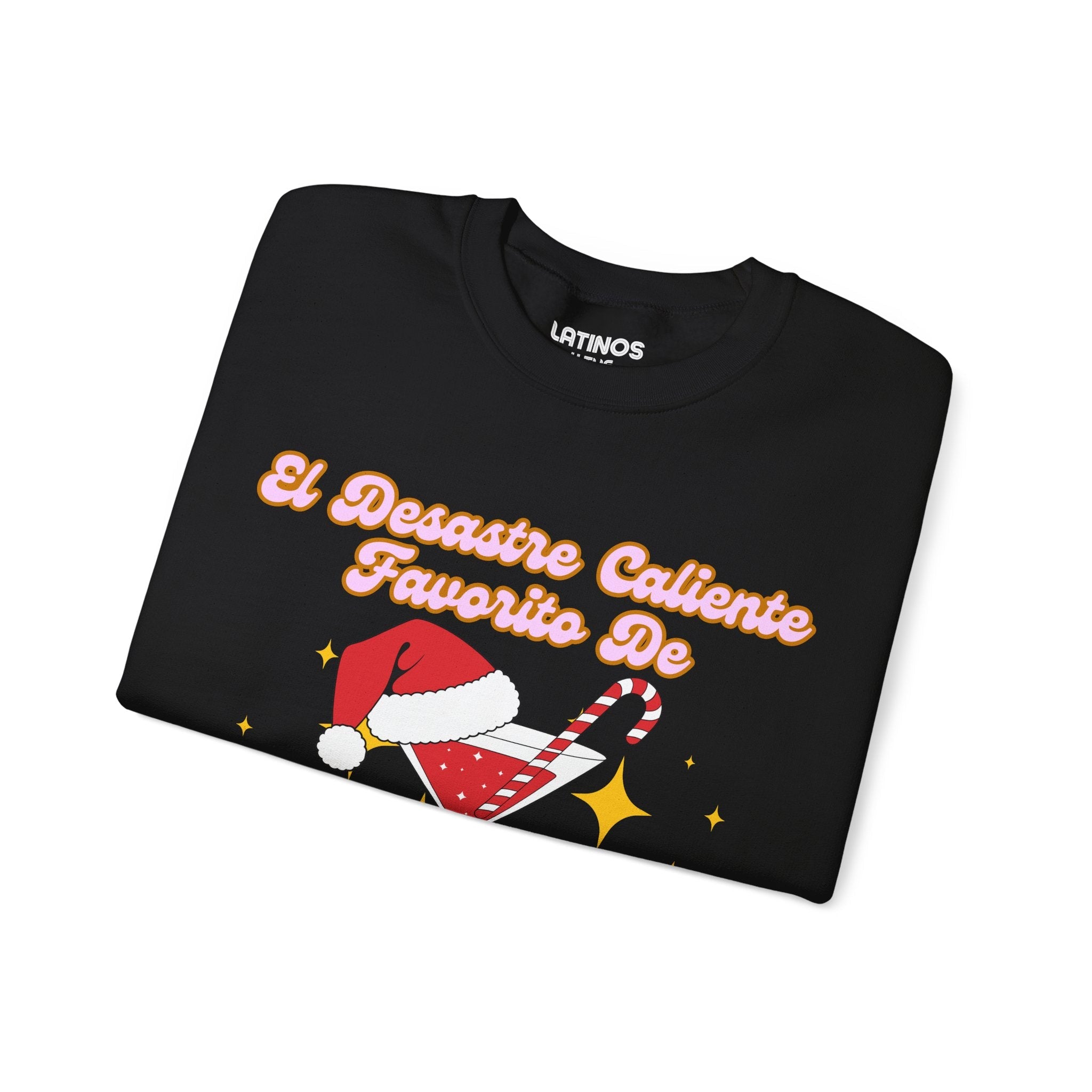 El Desastre Caliente Favorito De Santa Claus Ugly Christmas Sweater | Funny Latino | (3 COLORS)