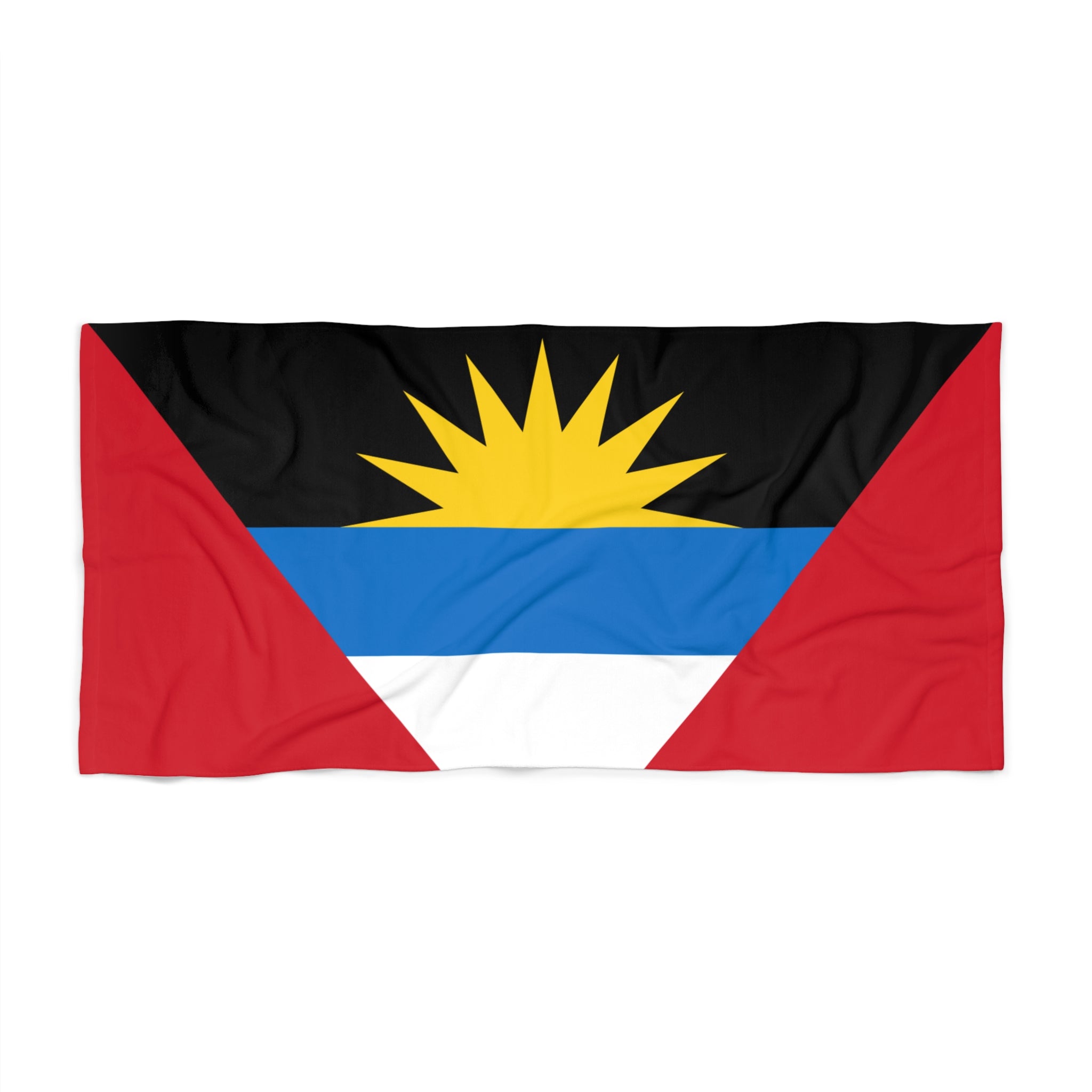Toalla de playa de Antigua y Barbuda | Calidad y durabilidad - 2 tamaños | Orgullo antiguano | Regalo para antiguanos y barbudenses