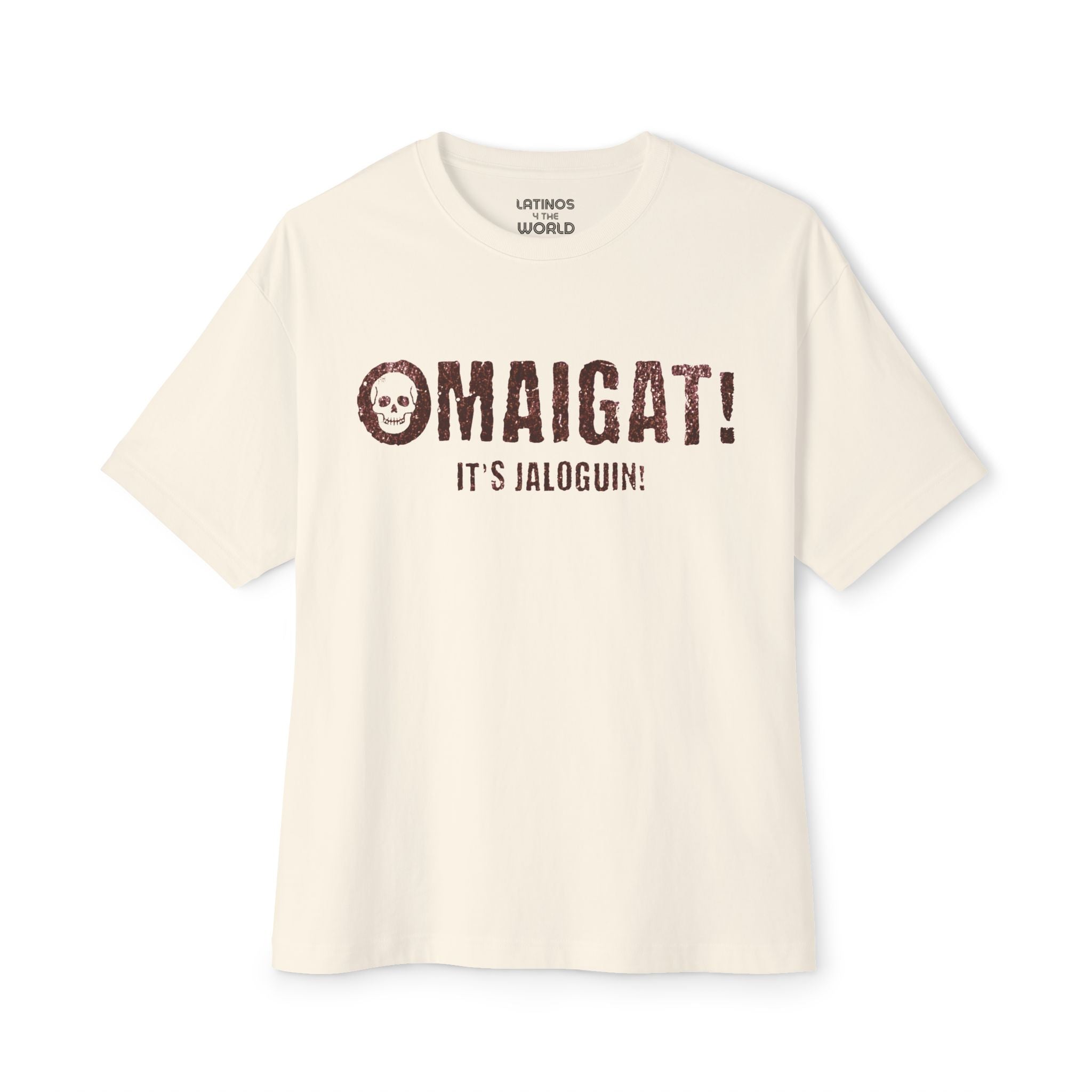 ¡Omaigat! Es la camiseta de Jaloguin Latino | OMG Halloween, Boo Scary Spooky Horror Costume Latino | Unisex - 3 colores