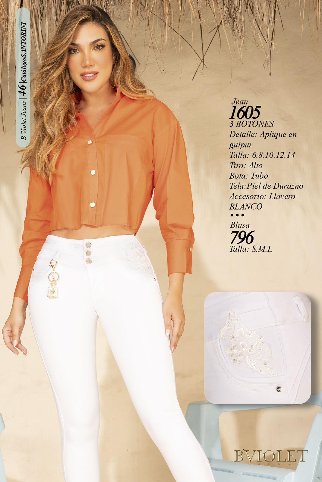 1605 Jeans Push Up Colombianos 100% Auténticos
