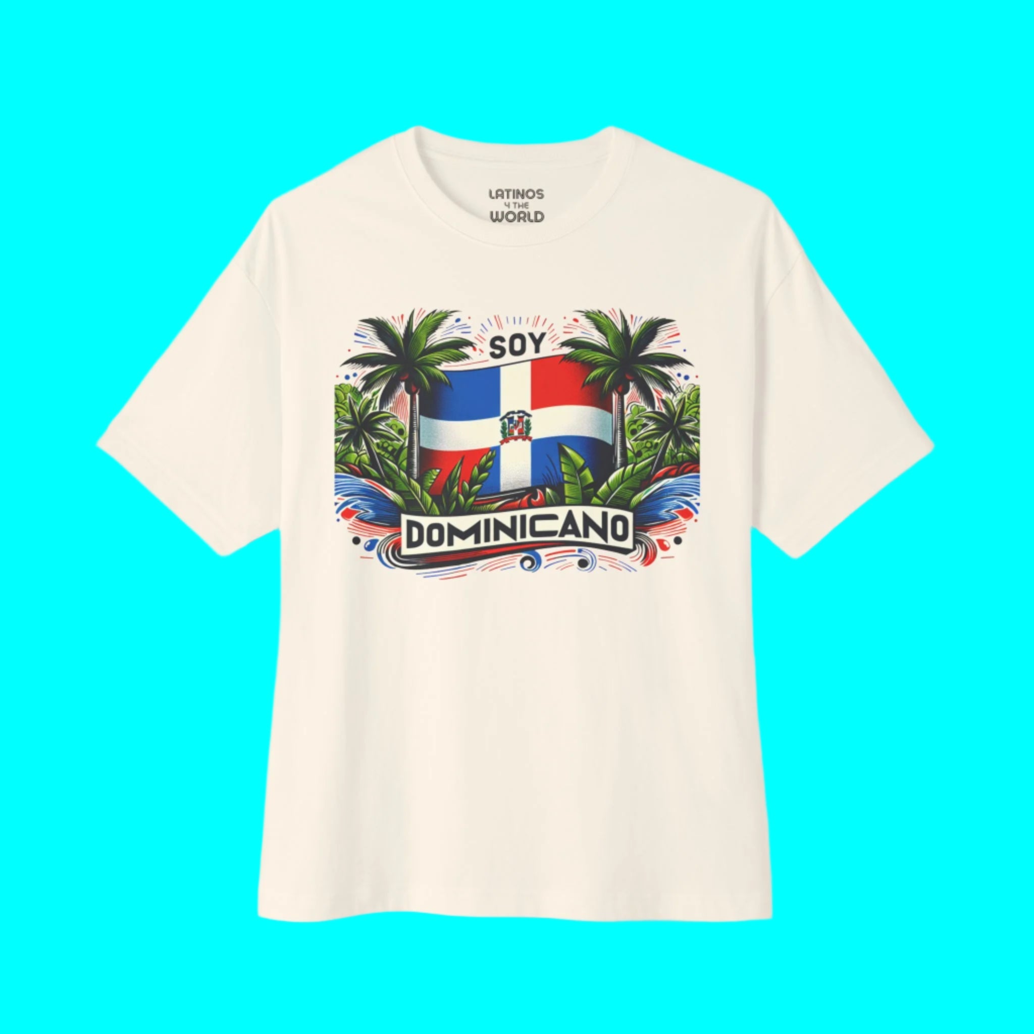 Soy Dominicano V2 Inspirado en la camiseta de DJ | República Dominicana - Viral Gracioso Latino | 3 Colores