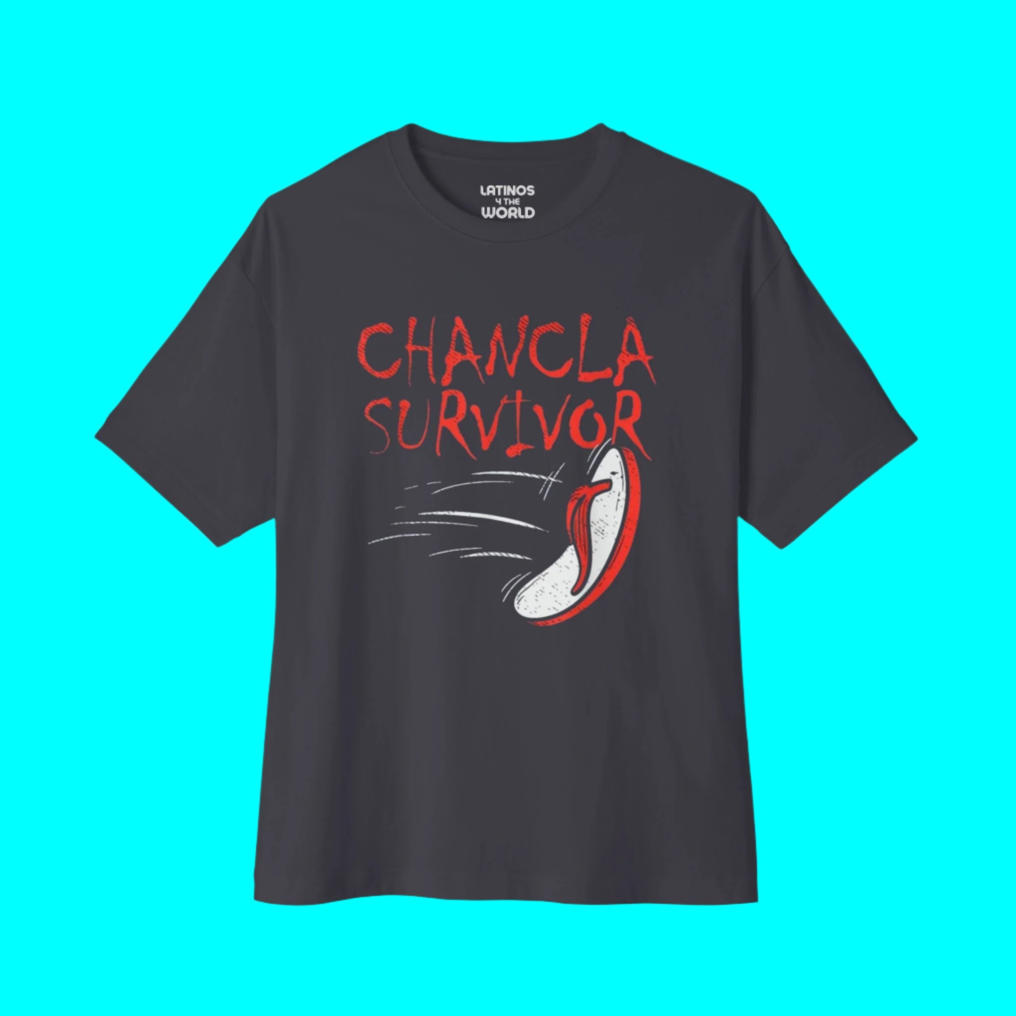Camiseta Chancla Survivor | Diseño de Broma de Chancleta Latino Orgullo Divertidas Camisetas Virales
