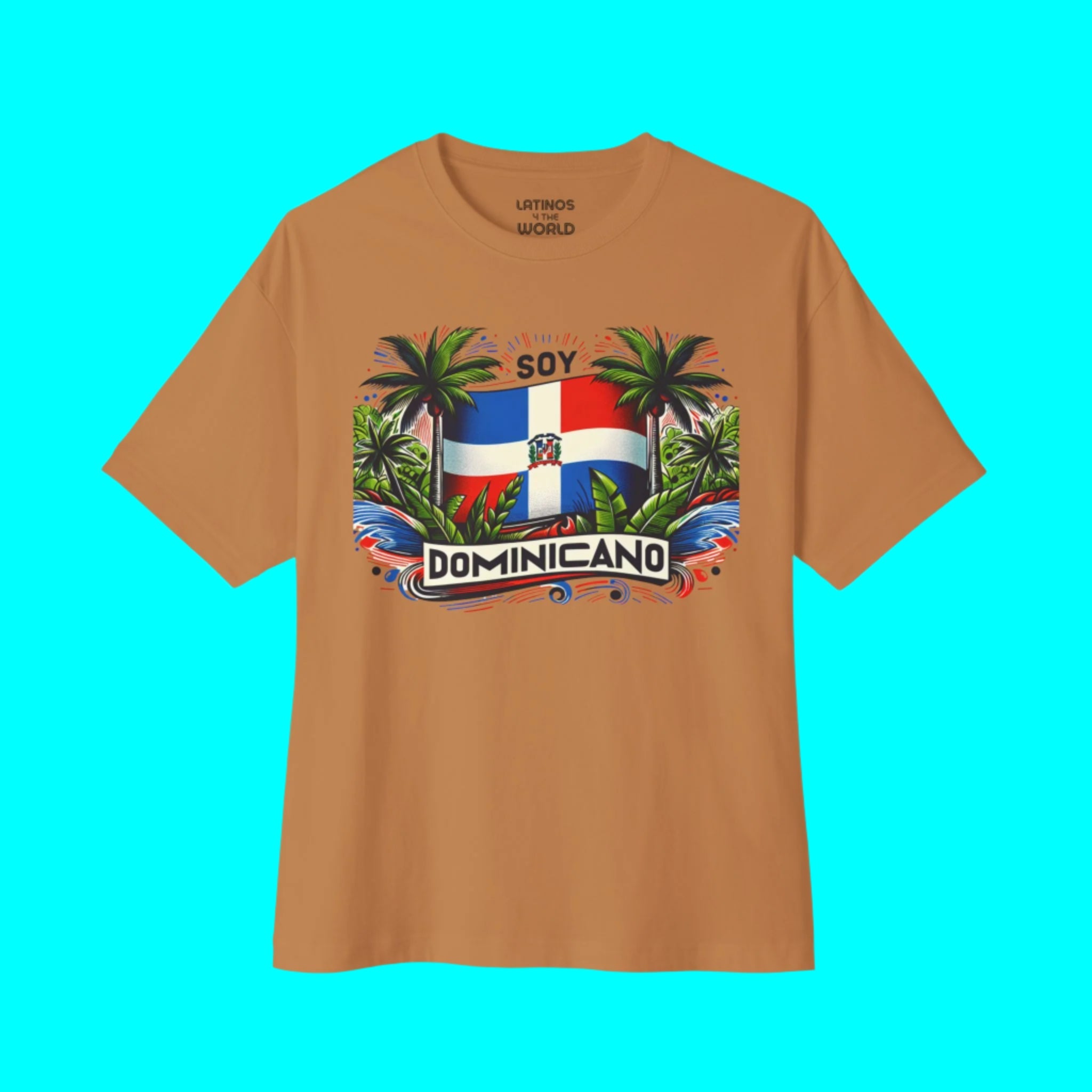Soy Dominicano V2 Inspirado en la camiseta de DJ | República Dominicana - Viral Gracioso Latino | 3 Colores