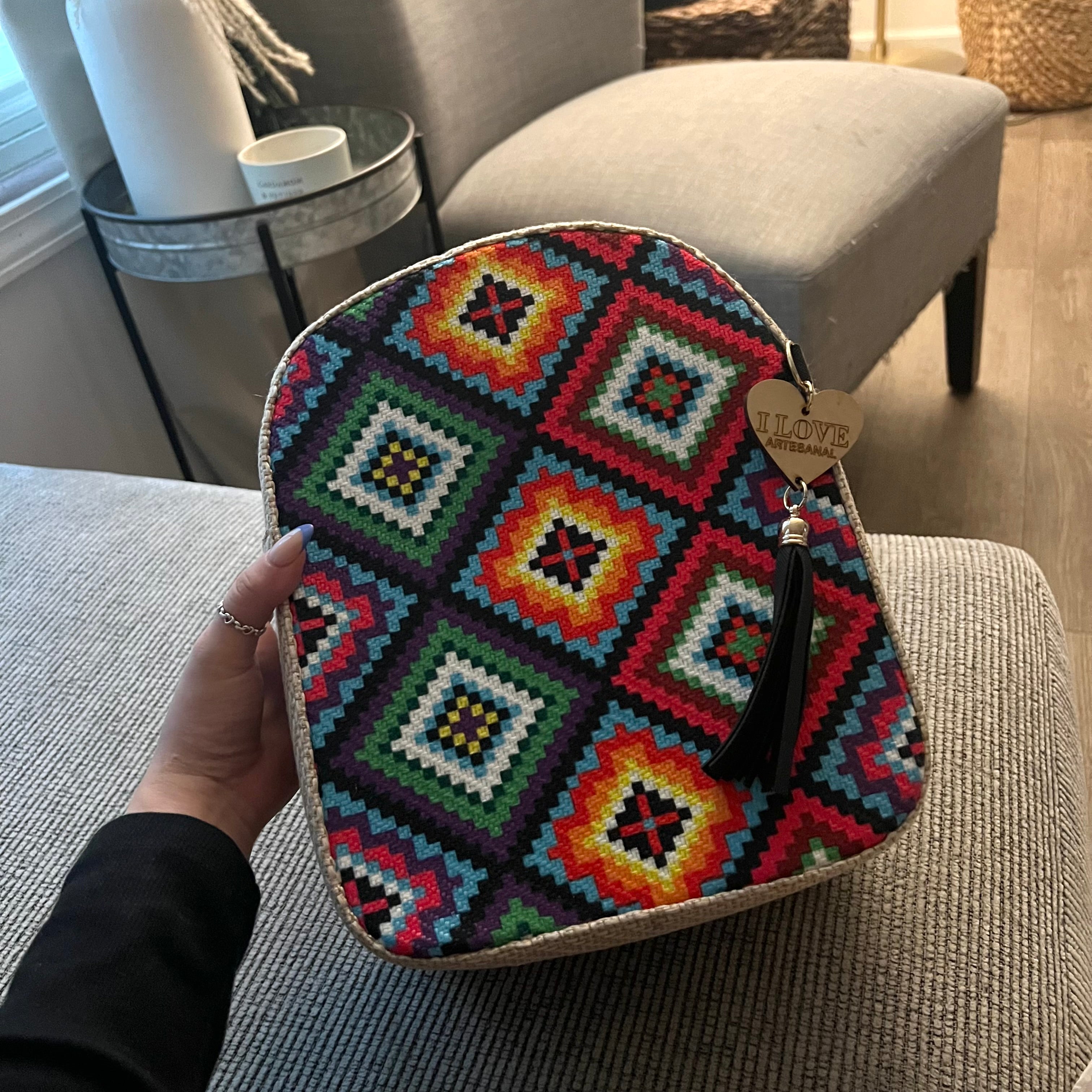 Mochila Artesanal Azteca
