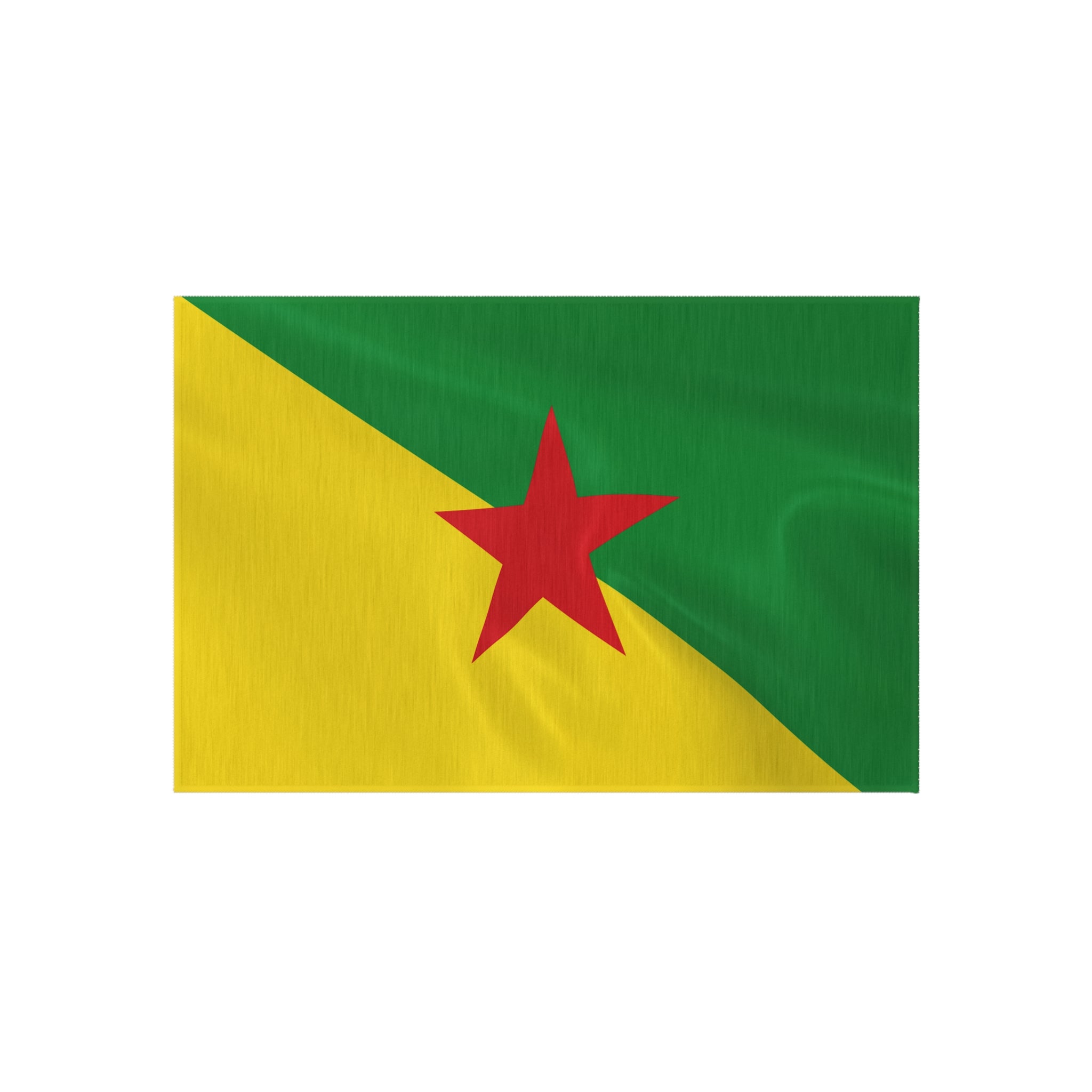 Alfombrilla antideslizante para exteriores con la bandera de la Guayana Francesa | Cayena | Matoury | Kourou | Regalo para guayaneses franceses | 24"x36"