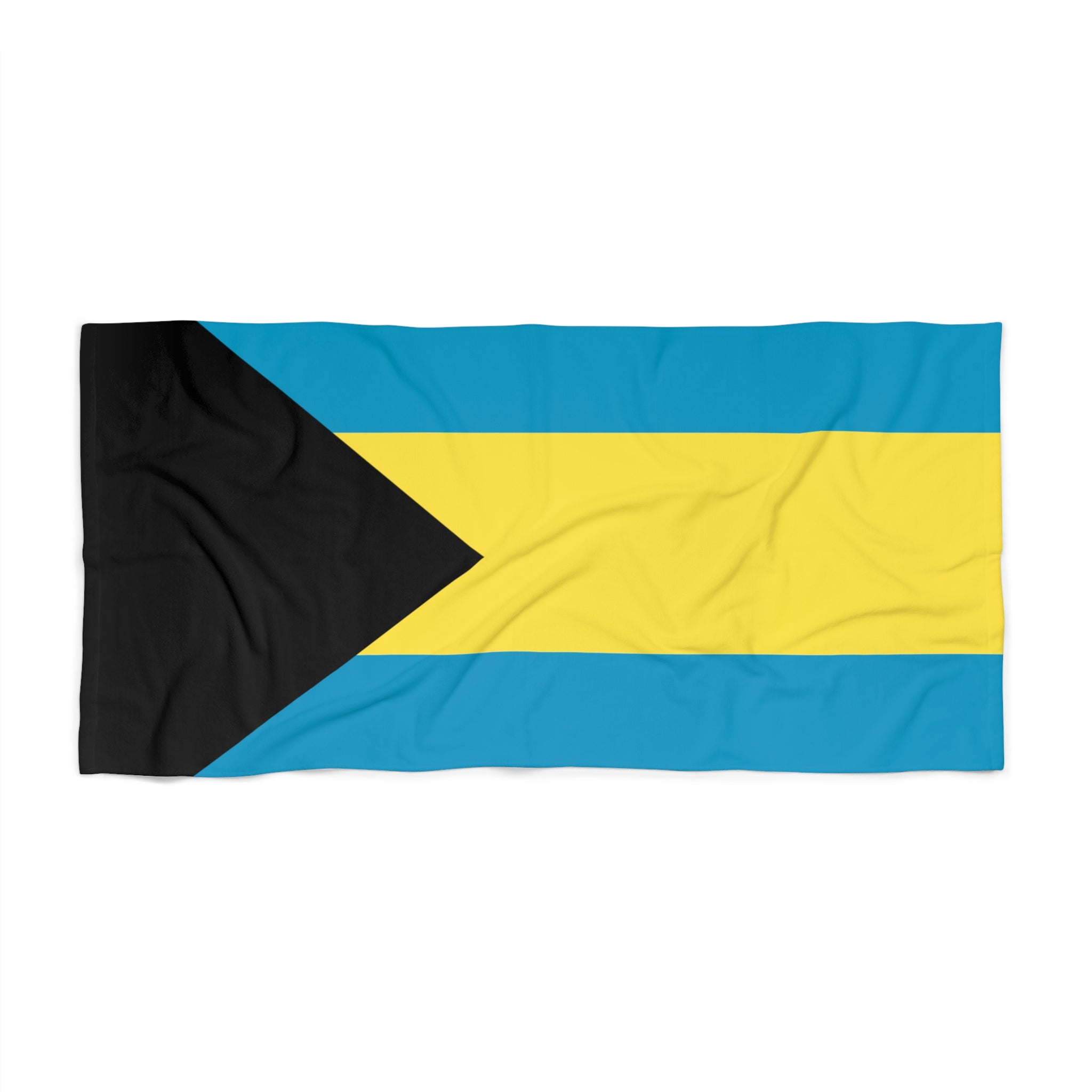 Toalla de playa de Bahamas | Calidad y duradera - 2 tamaños | Orgullo bahameño | Regalo para bahameños