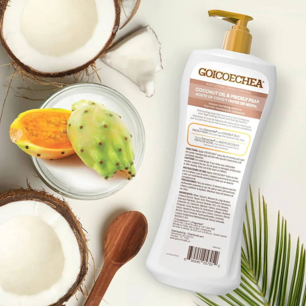 Goicoechea Coconut Oil & Prickly Pear Lotion 13.5 oz
