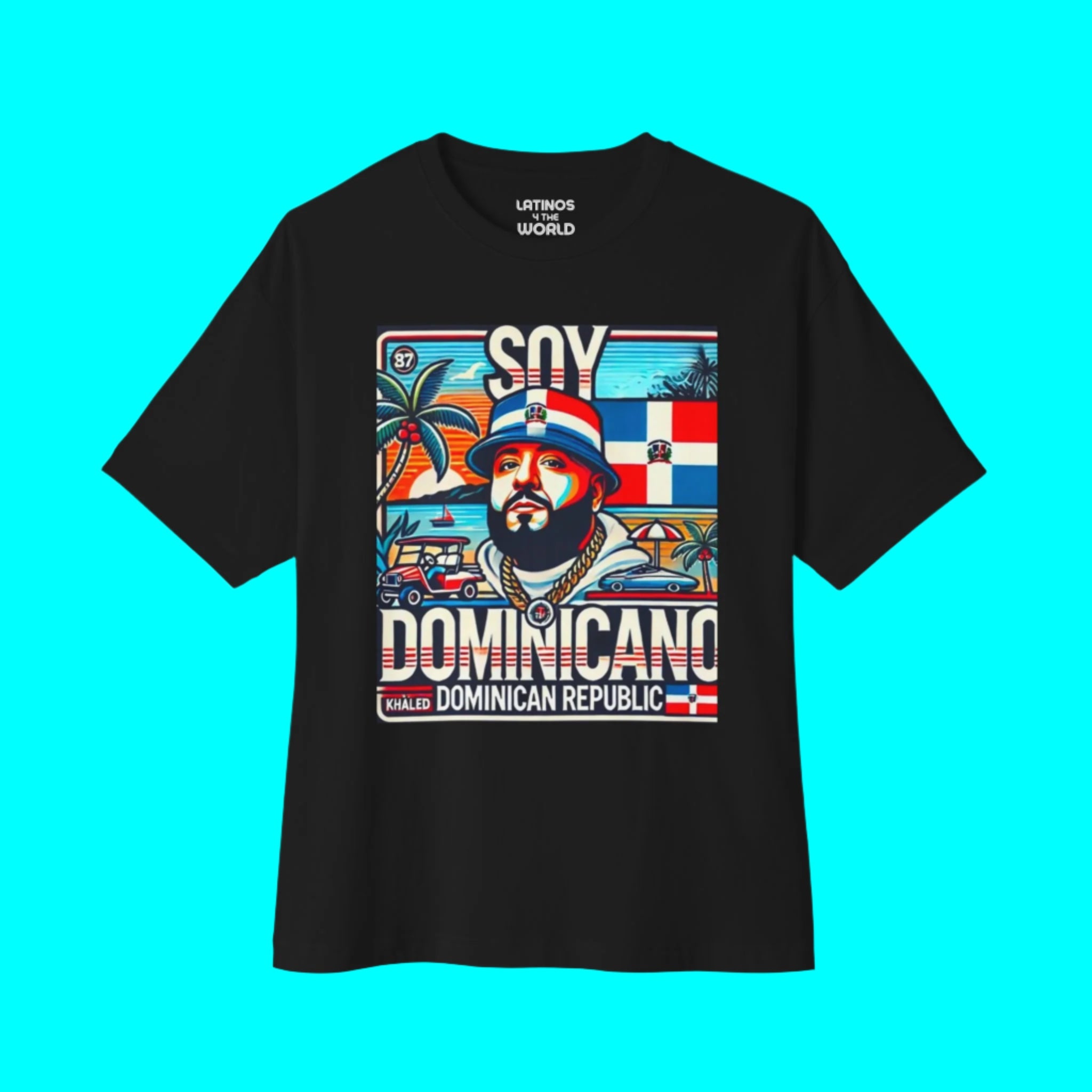 Camiseta "Soy Dominicano Inspired by DJ" | República Dominicana - Divertida, Viral, Latina | 3 Colores