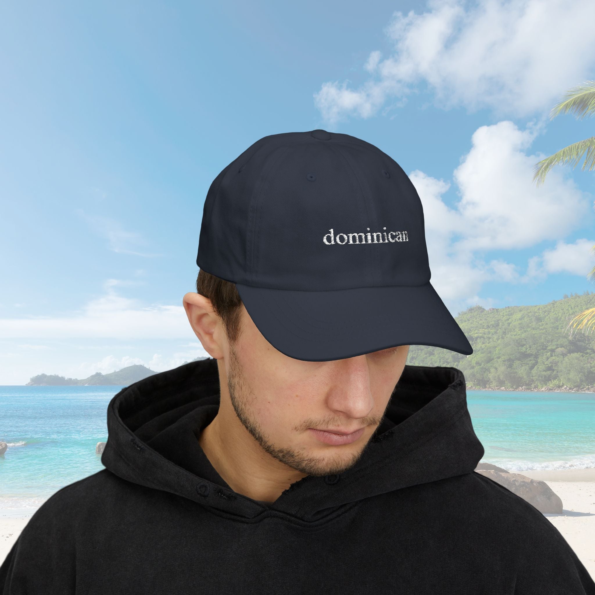 Dominican Embroidered Dad Hat