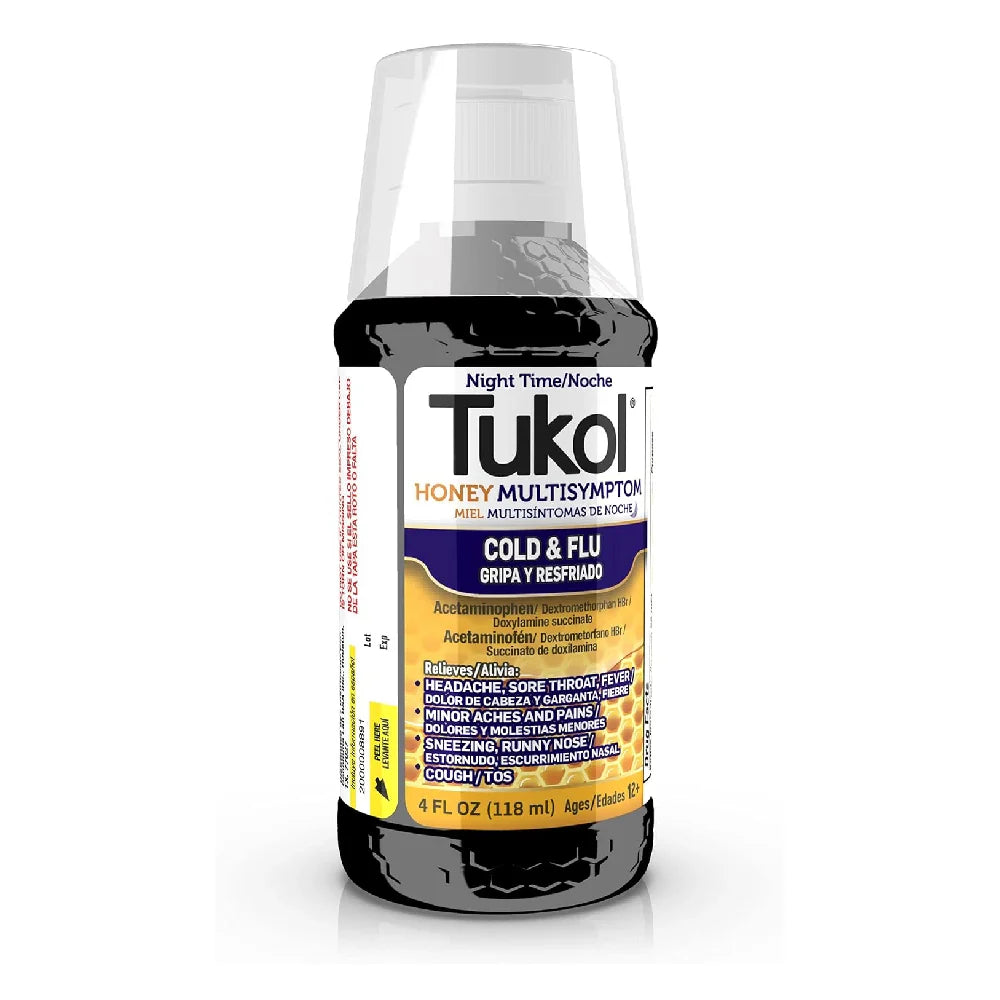 Tukol Miel Resfriado y Gripe Nocturno 4 oz